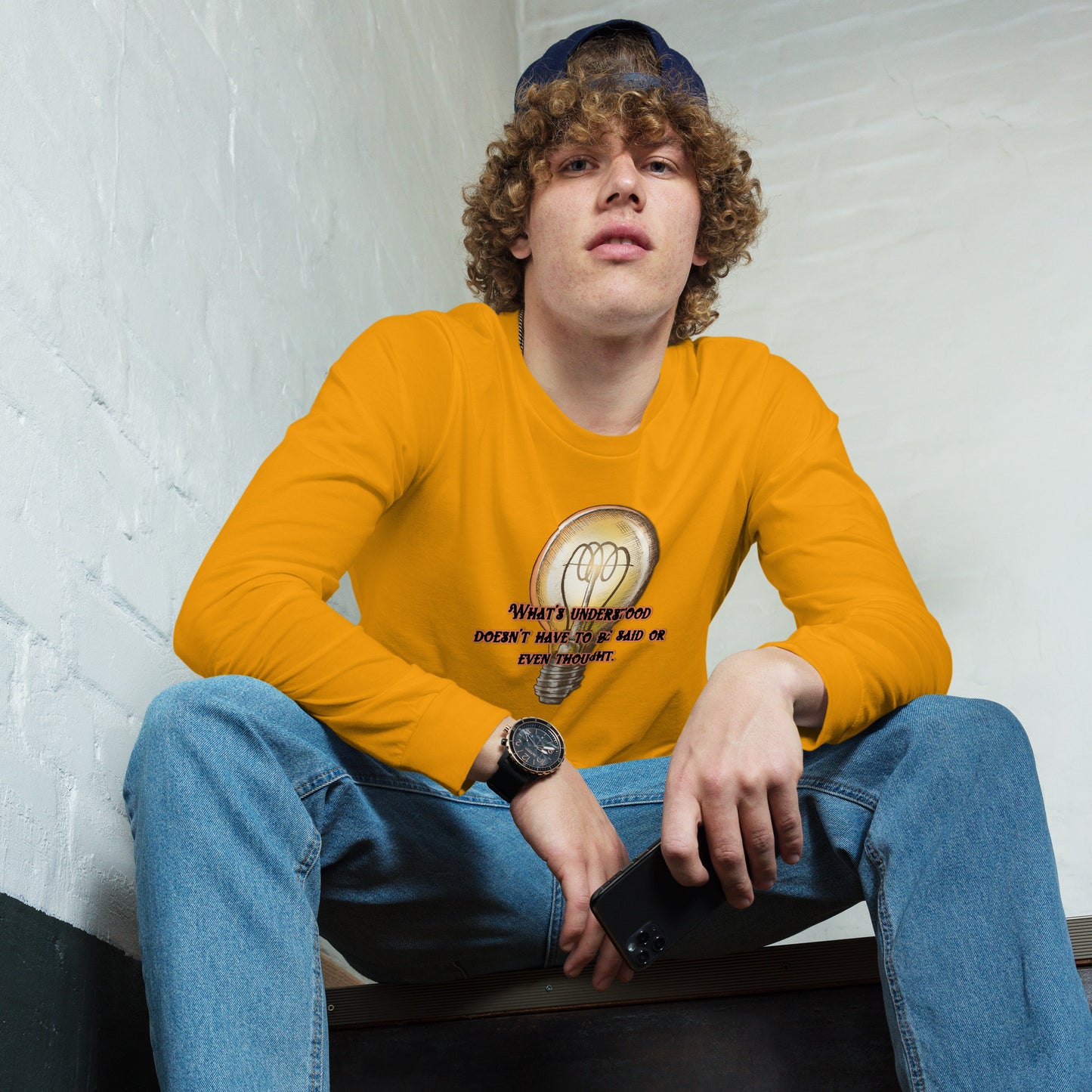 Lightbulb #3 Unisex Long Sleeve Tee