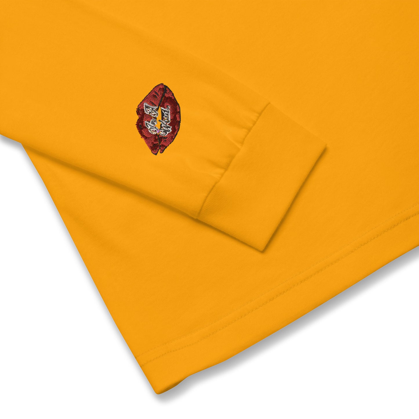 Rabbit (Black) Embroidered Unisex Long Sleeve Tee