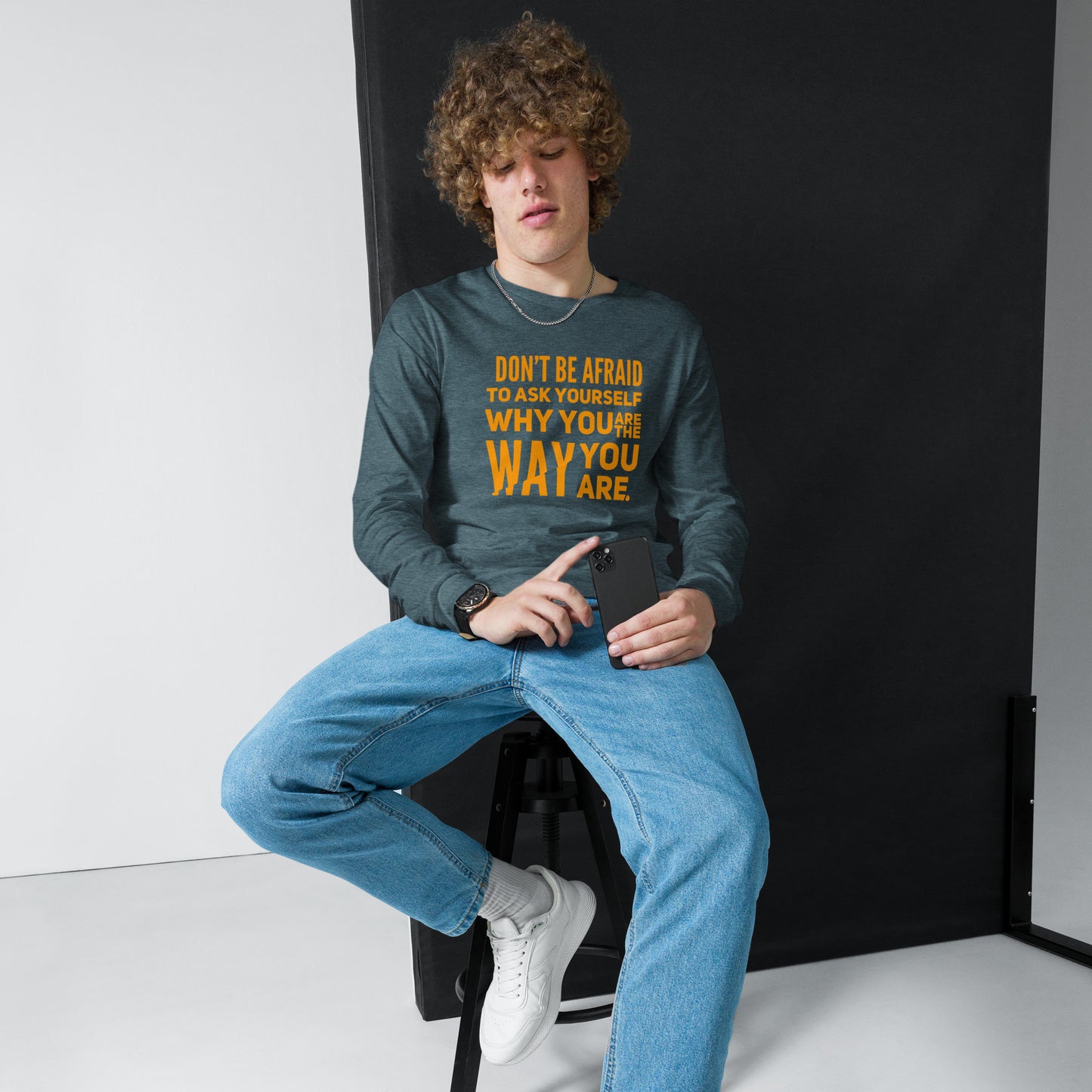 Ask Yourself #2 Unisex Long Sleeve Tee
