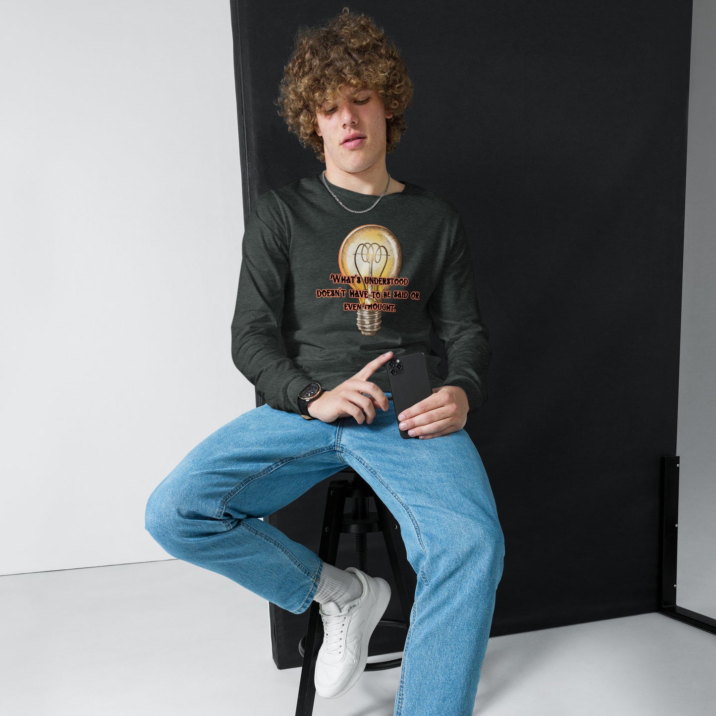 Lightbulb #3 Unisex Long Sleeve Tee