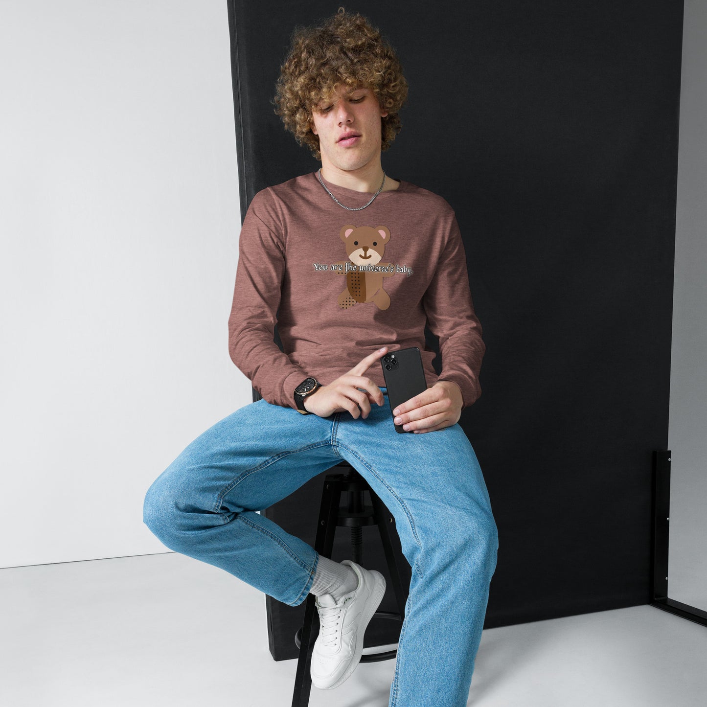 Teddy Unisex Long Sleeve Tee