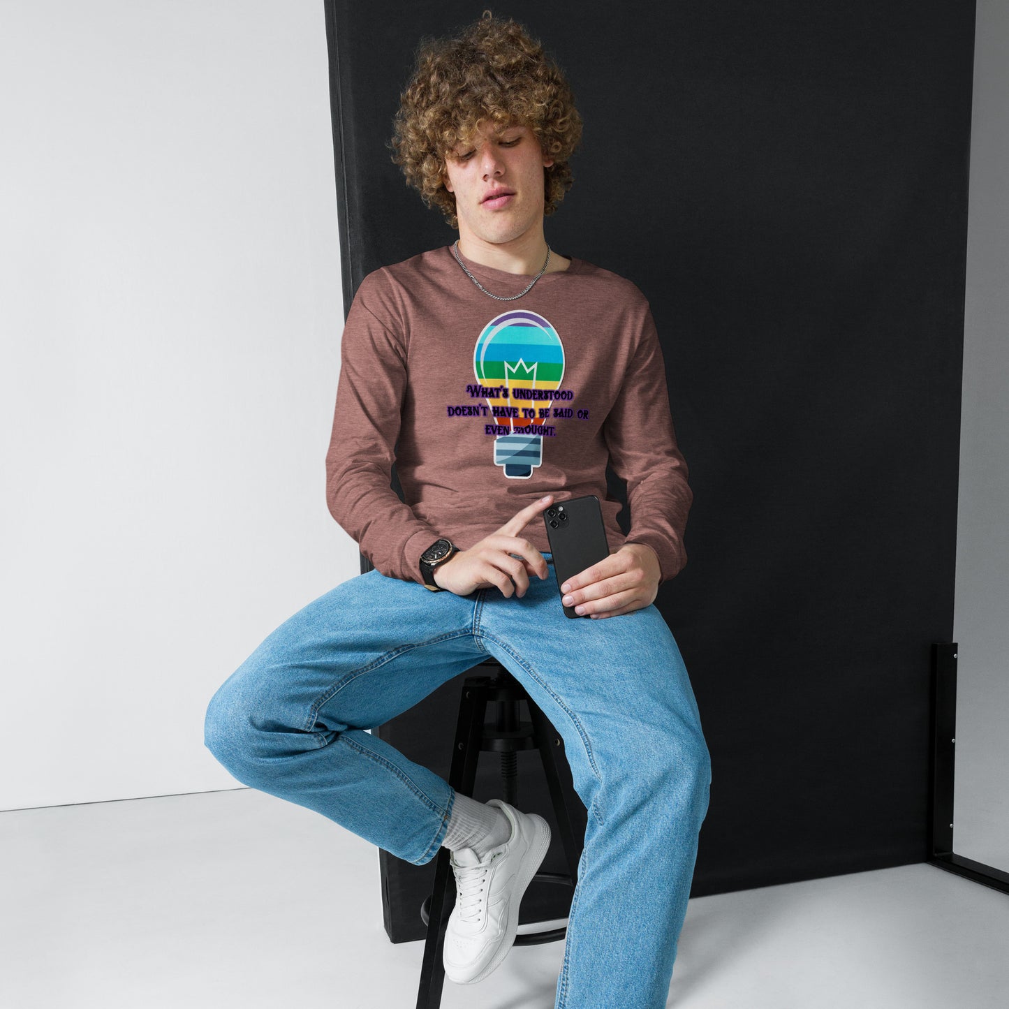Lightbulb #4 Unisex Long Sleeve Tee
