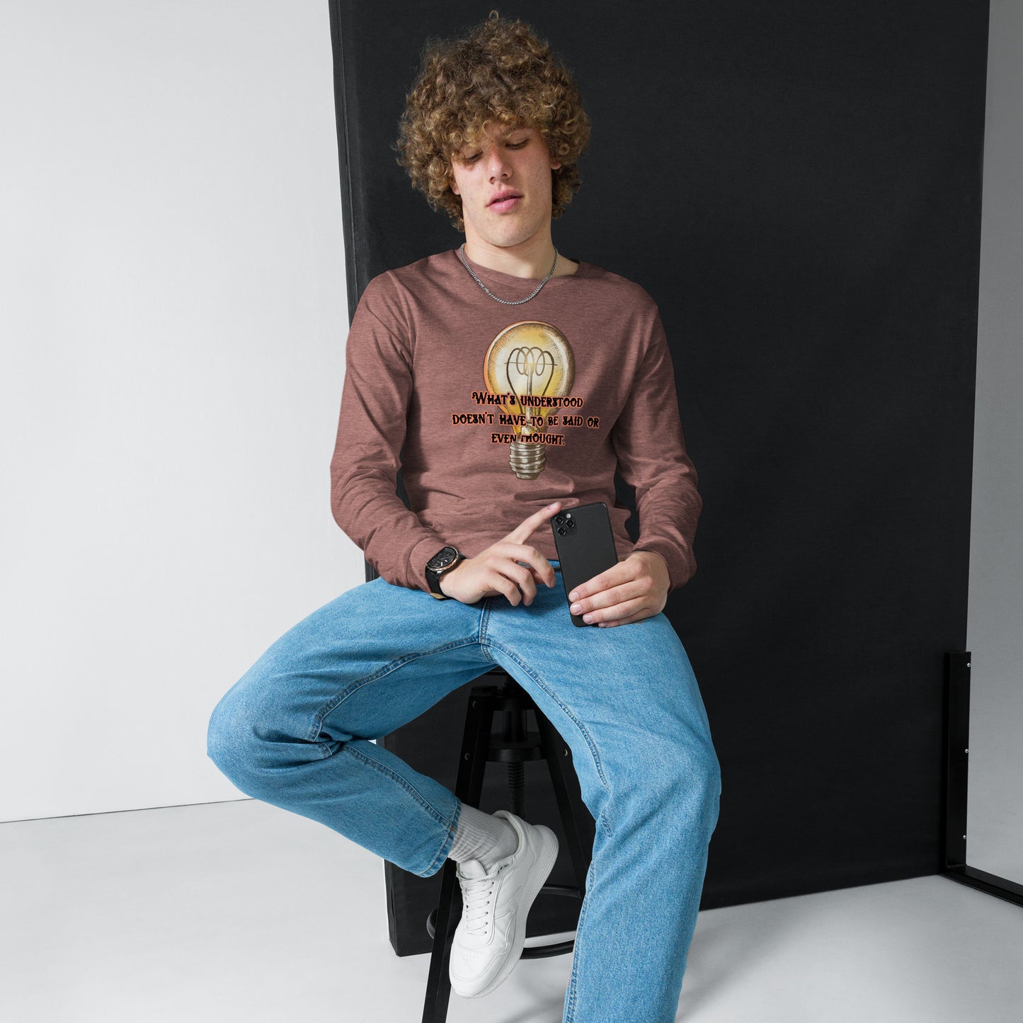 Lightbulb #3 Unisex Long Sleeve Tee