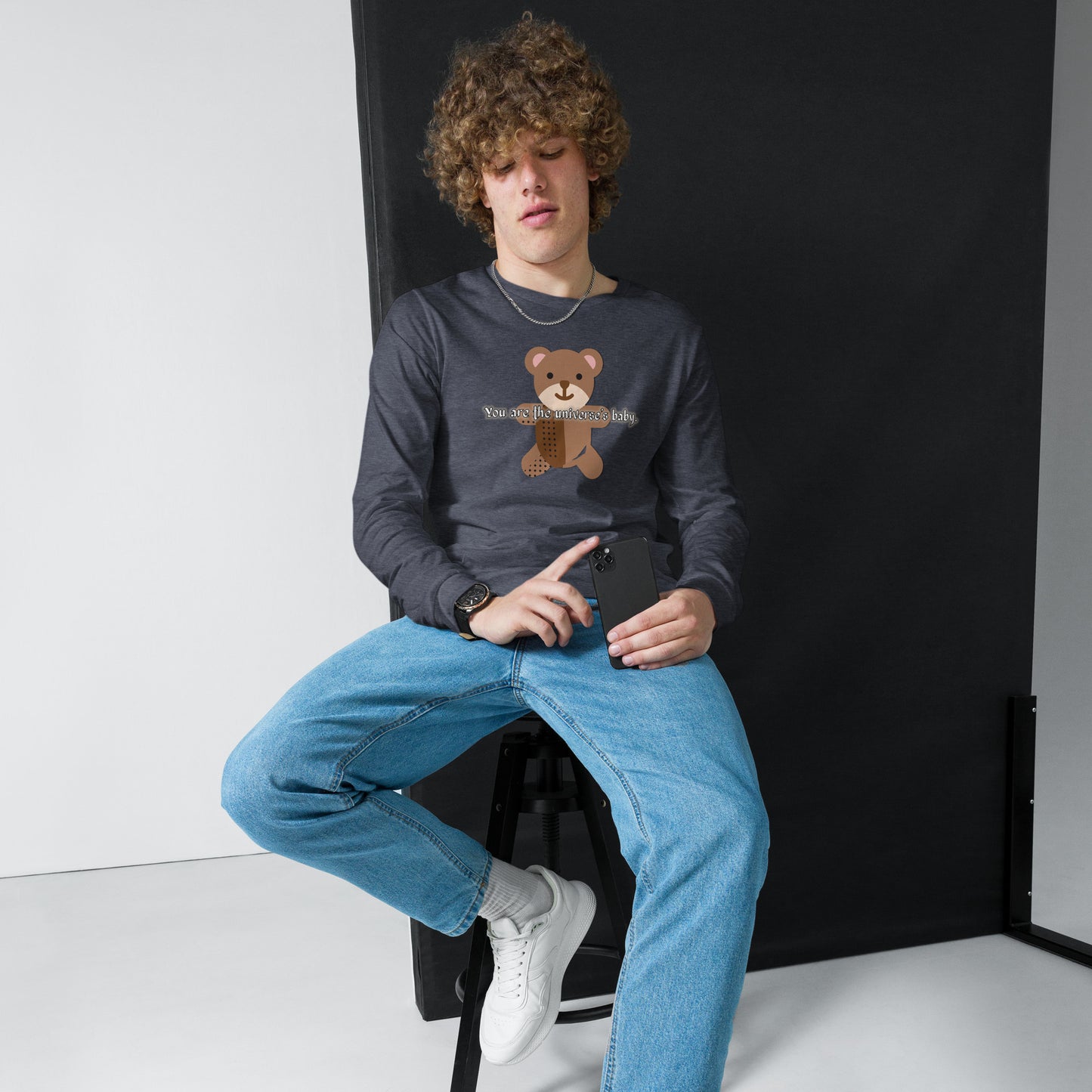 Teddy Unisex Long Sleeve Tee