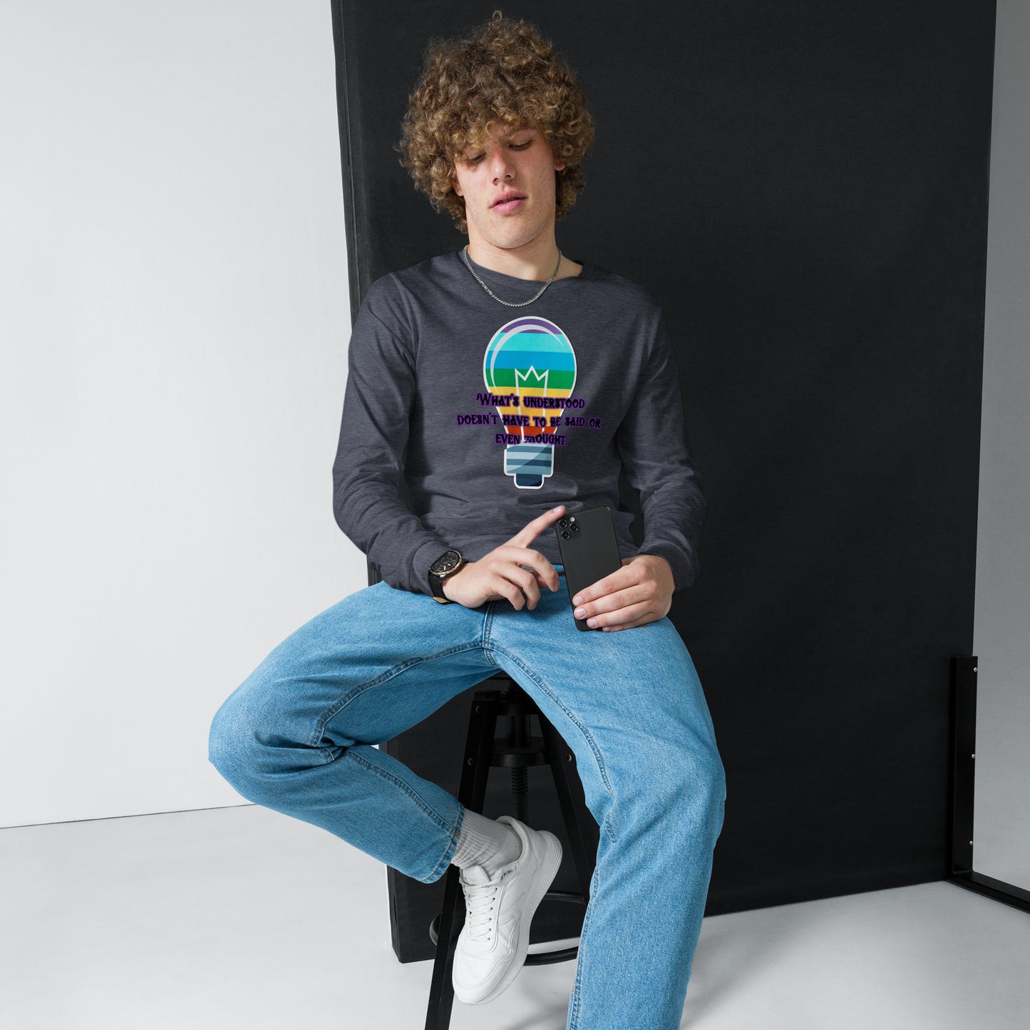 Lightbulb #4 Unisex Long Sleeve Tee