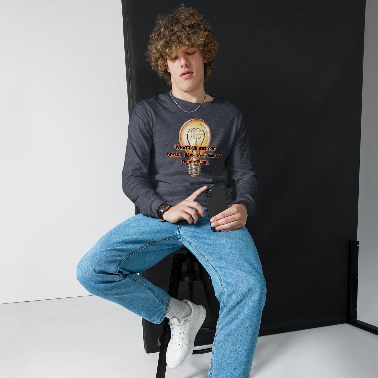 Lightbulb #3 Unisex Long Sleeve Tee