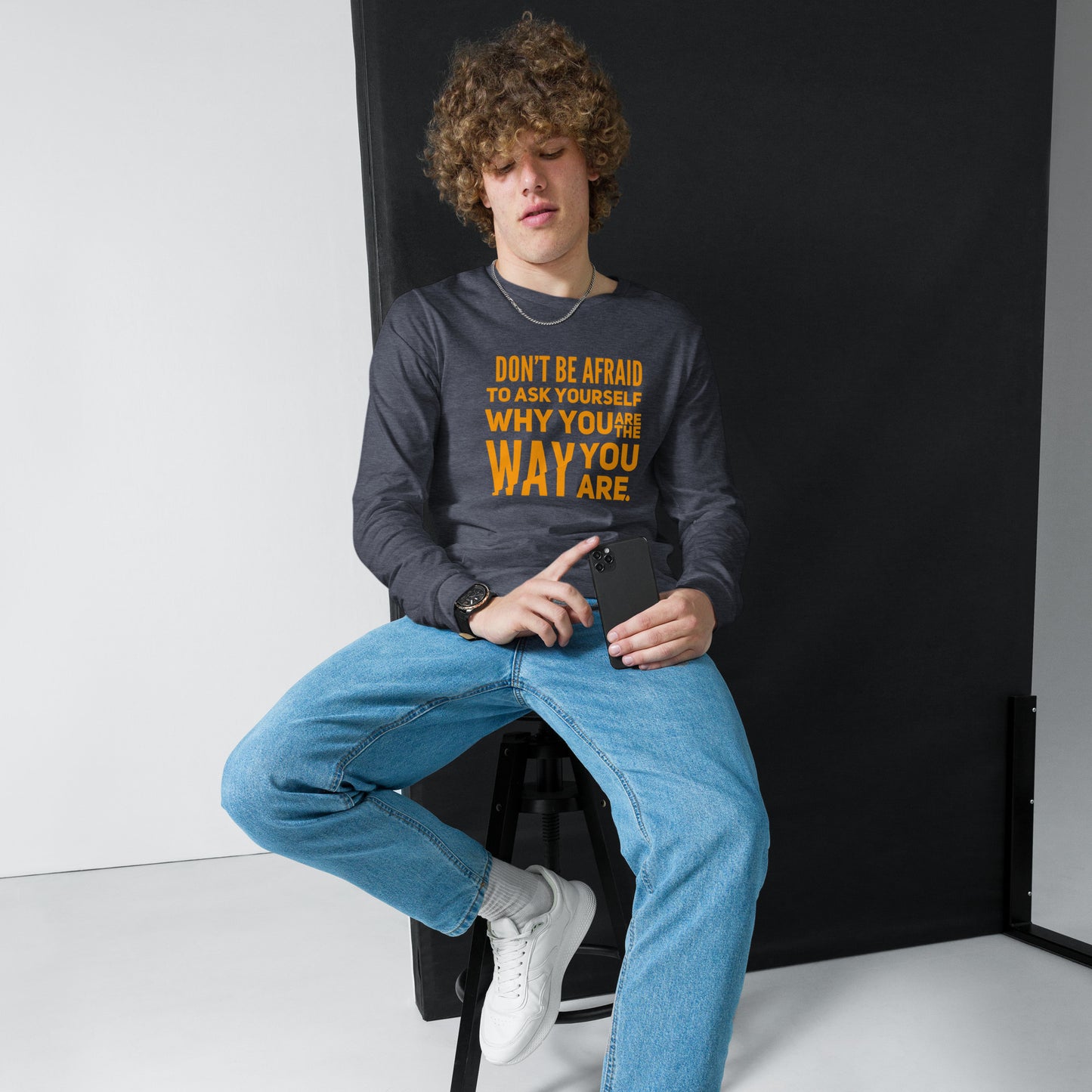 Ask Yourself #2 Unisex Long Sleeve Tee
