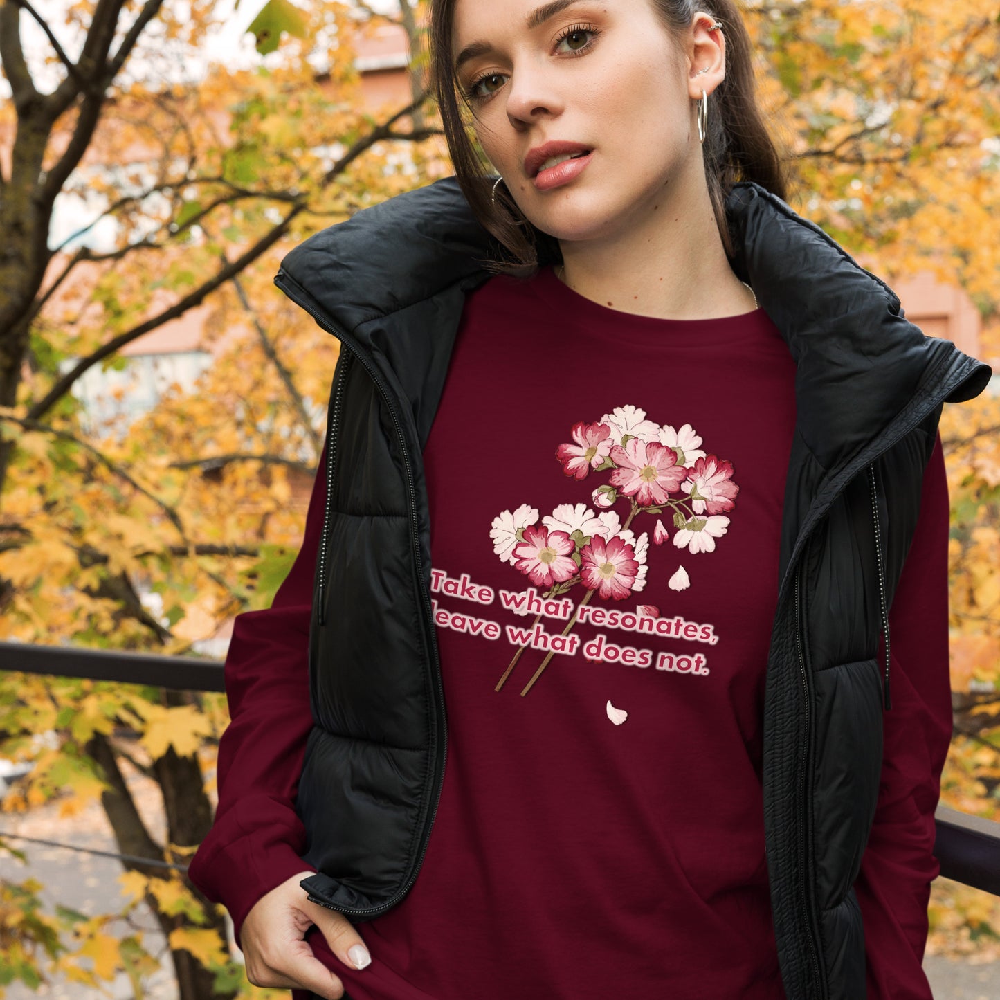 Pick Your Petals Unisex Long Sleeve Tee