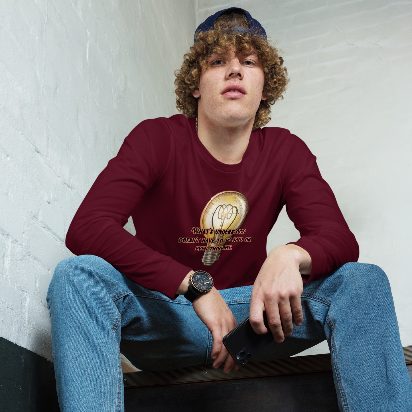 Lightbulb #3 Unisex Long Sleeve Tee