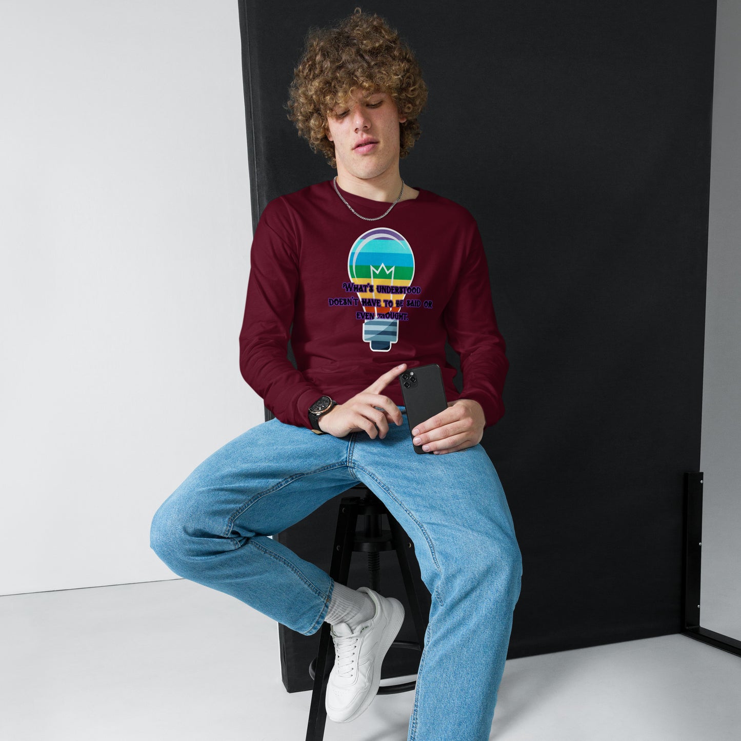 Lightbulb #4 Unisex Long Sleeve Tee