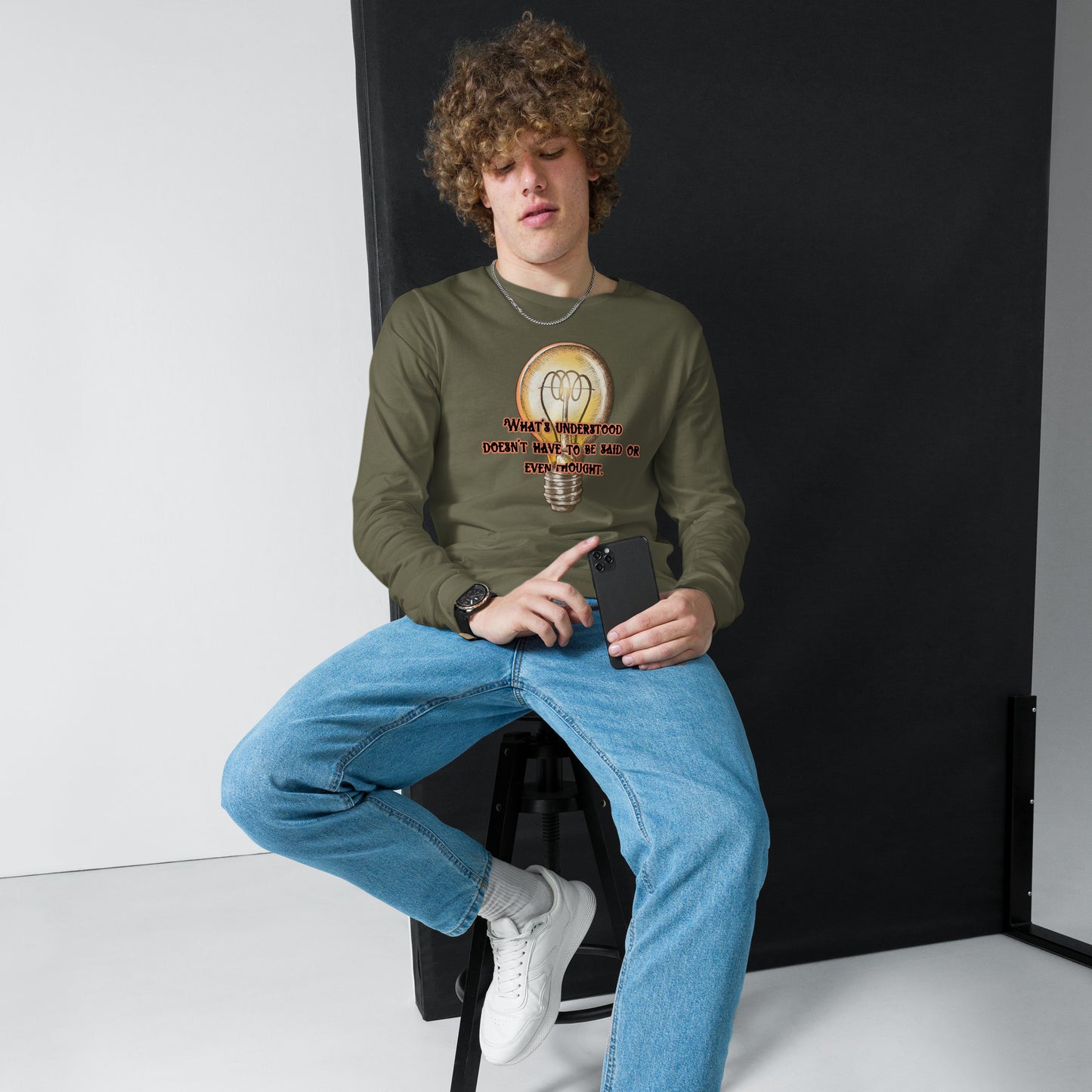 Lightbulb #3 Unisex Long Sleeve Tee
