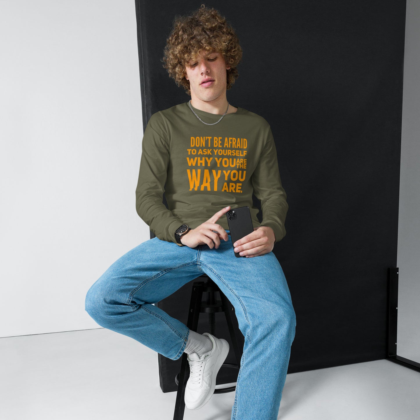 Ask Yourself #2 Unisex Long Sleeve Tee