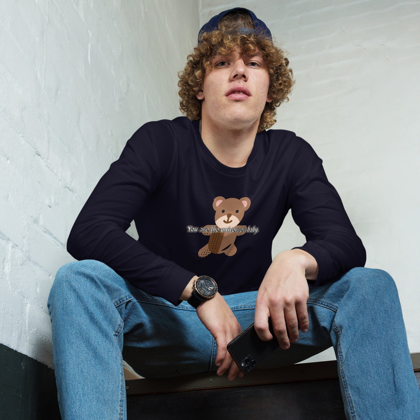 Teddy Unisex Long Sleeve Tee