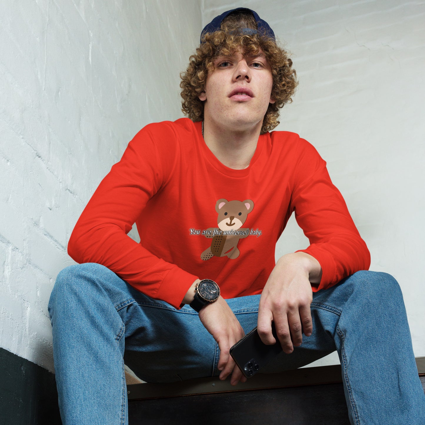 Teddy Unisex Long Sleeve Tee