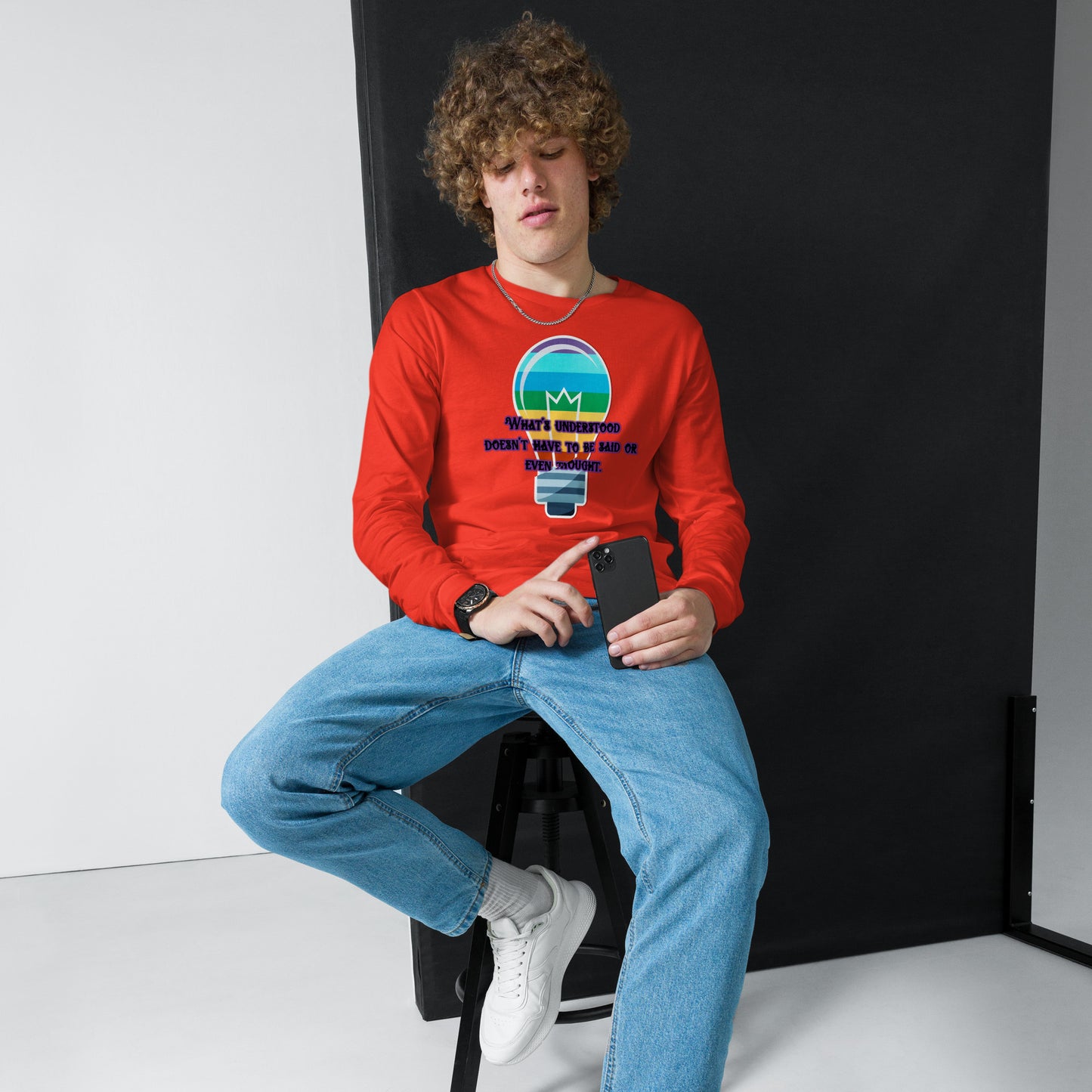 Lightbulb #4 Unisex Long Sleeve Tee