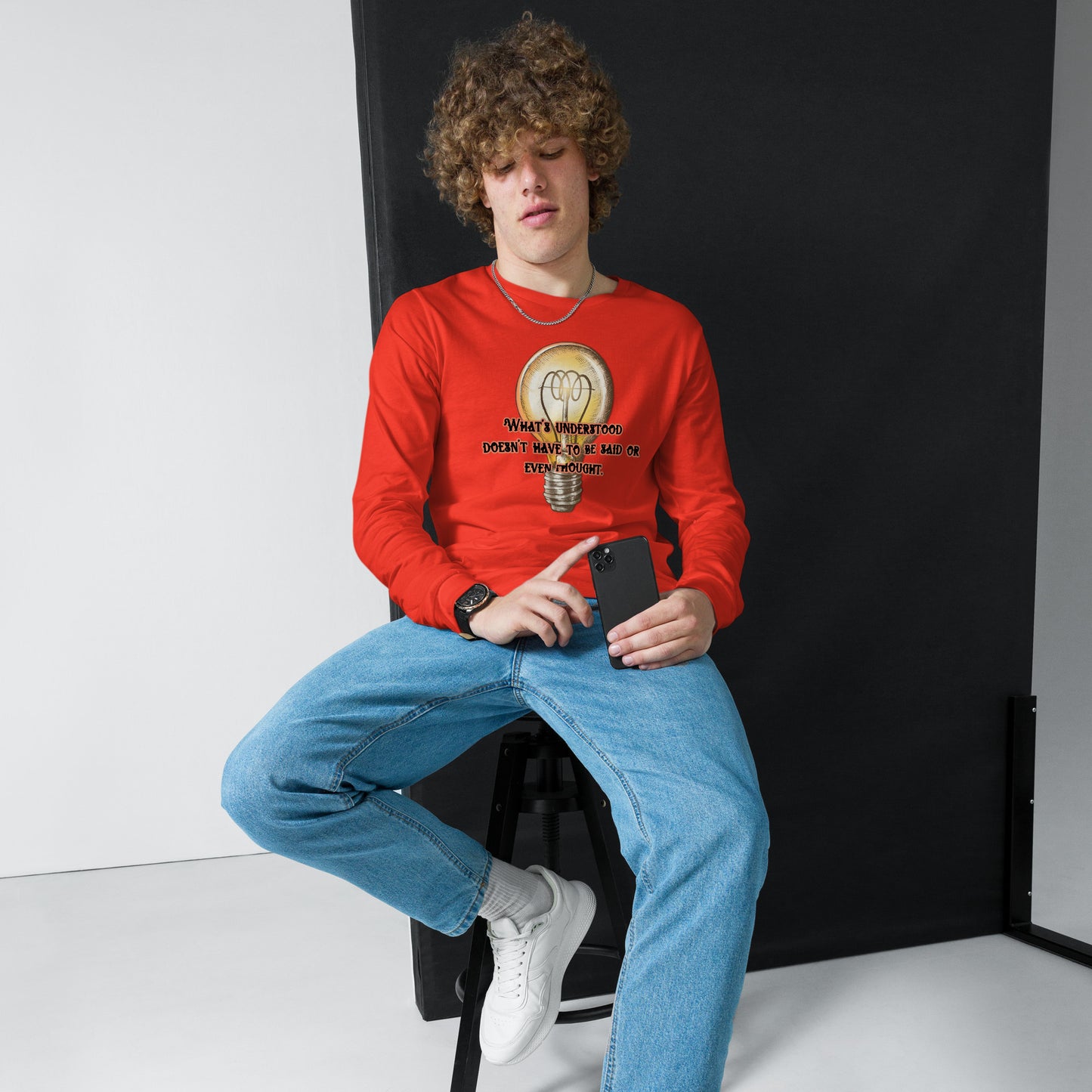 Lightbulb #3 Unisex Long Sleeve Tee