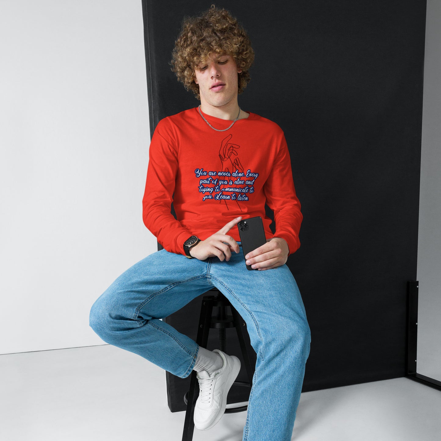 Learn To Listen #1 Unisex Long Sleeve Tee