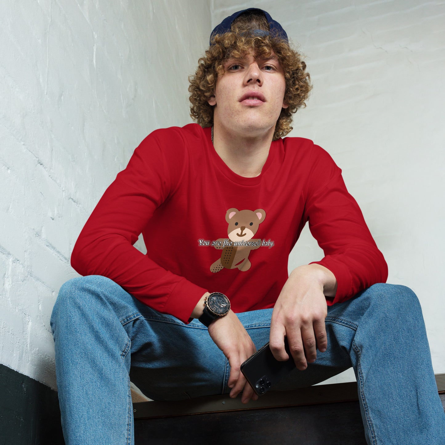 Teddy Unisex Long Sleeve Tee