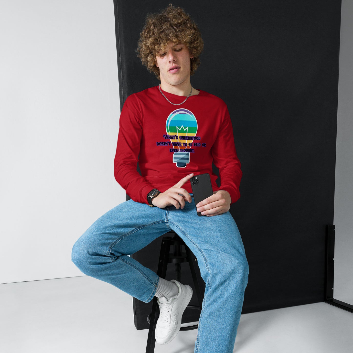 Lightbulb #4 Unisex Long Sleeve Tee