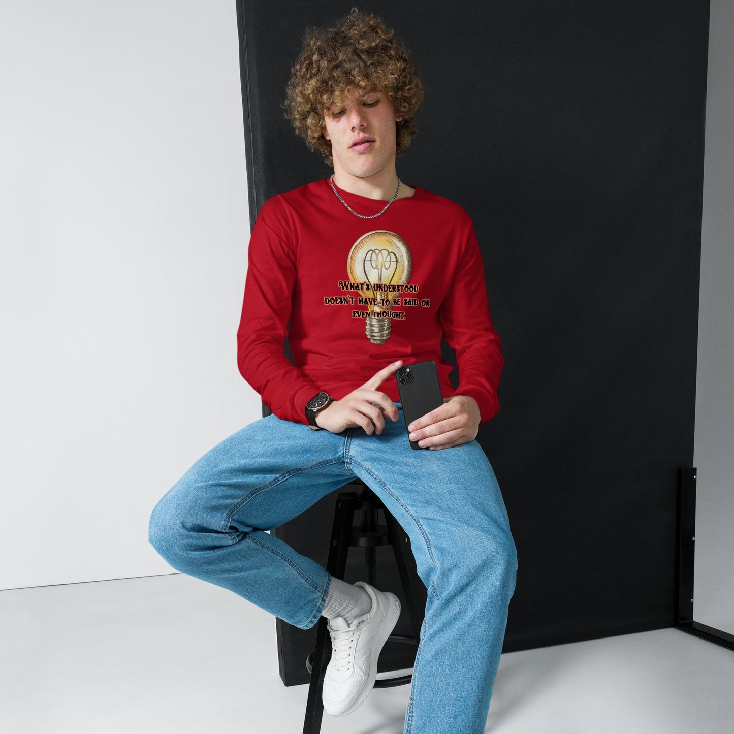 Lightbulb #3 Unisex Long Sleeve Tee
