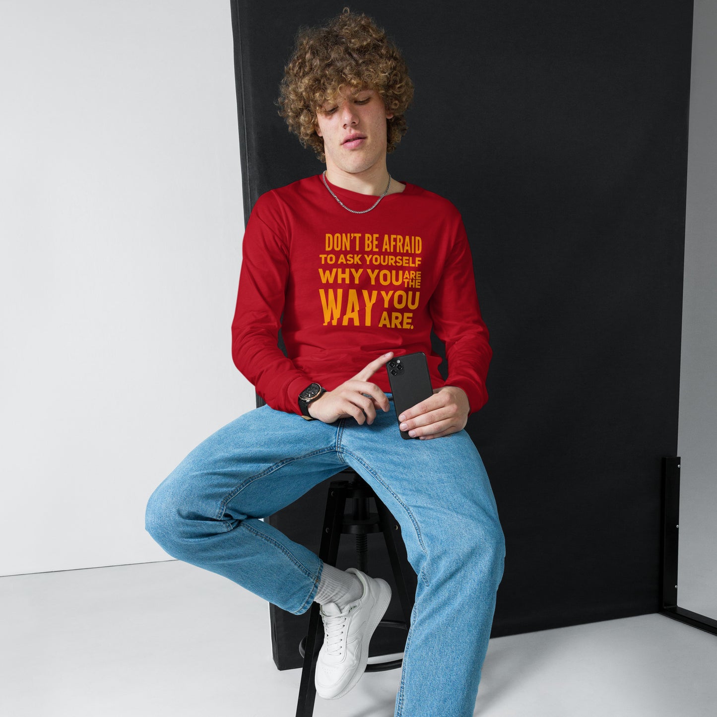 Ask Yourself #2 Unisex Long Sleeve Tee