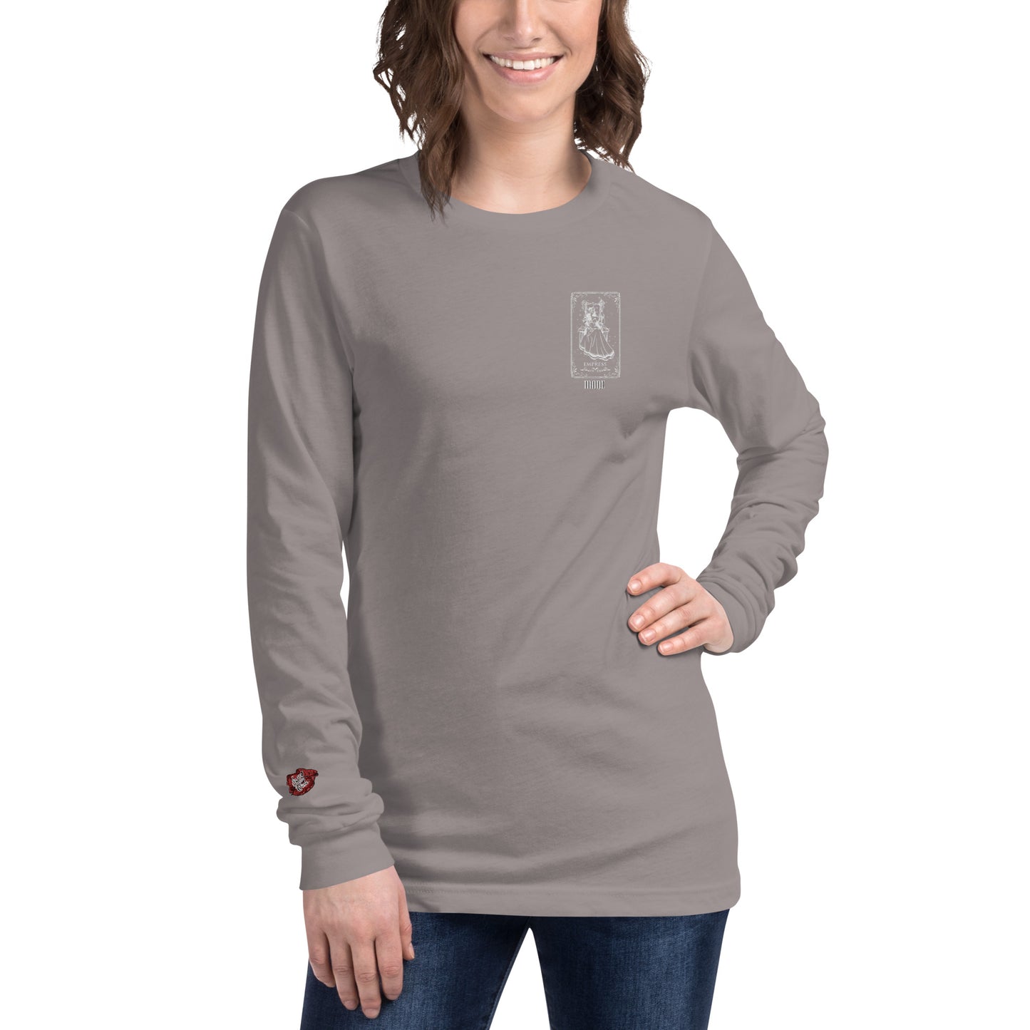 Empress (White) Unisex Long Sleeve Tee
