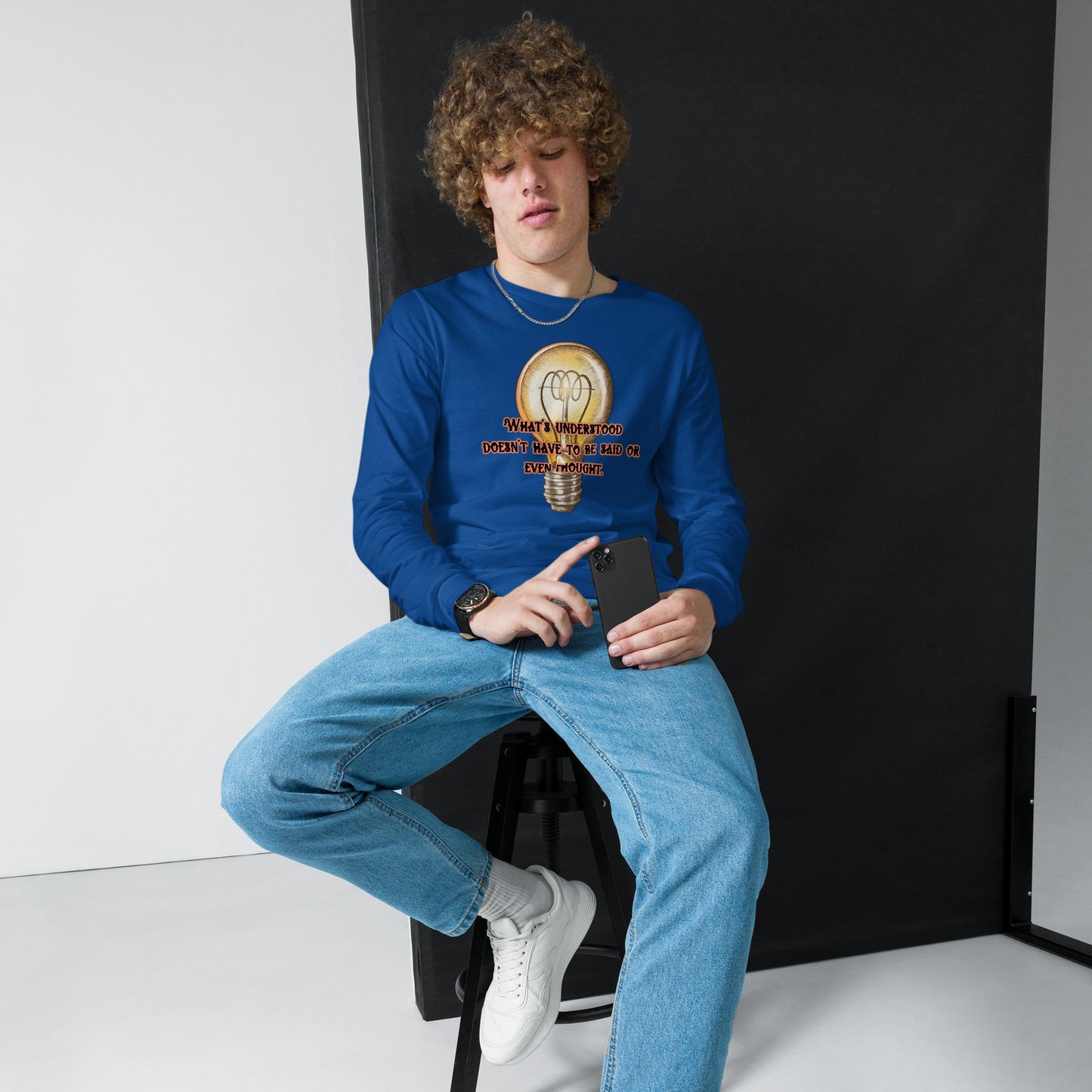 Lightbulb #3 Unisex Long Sleeve Tee