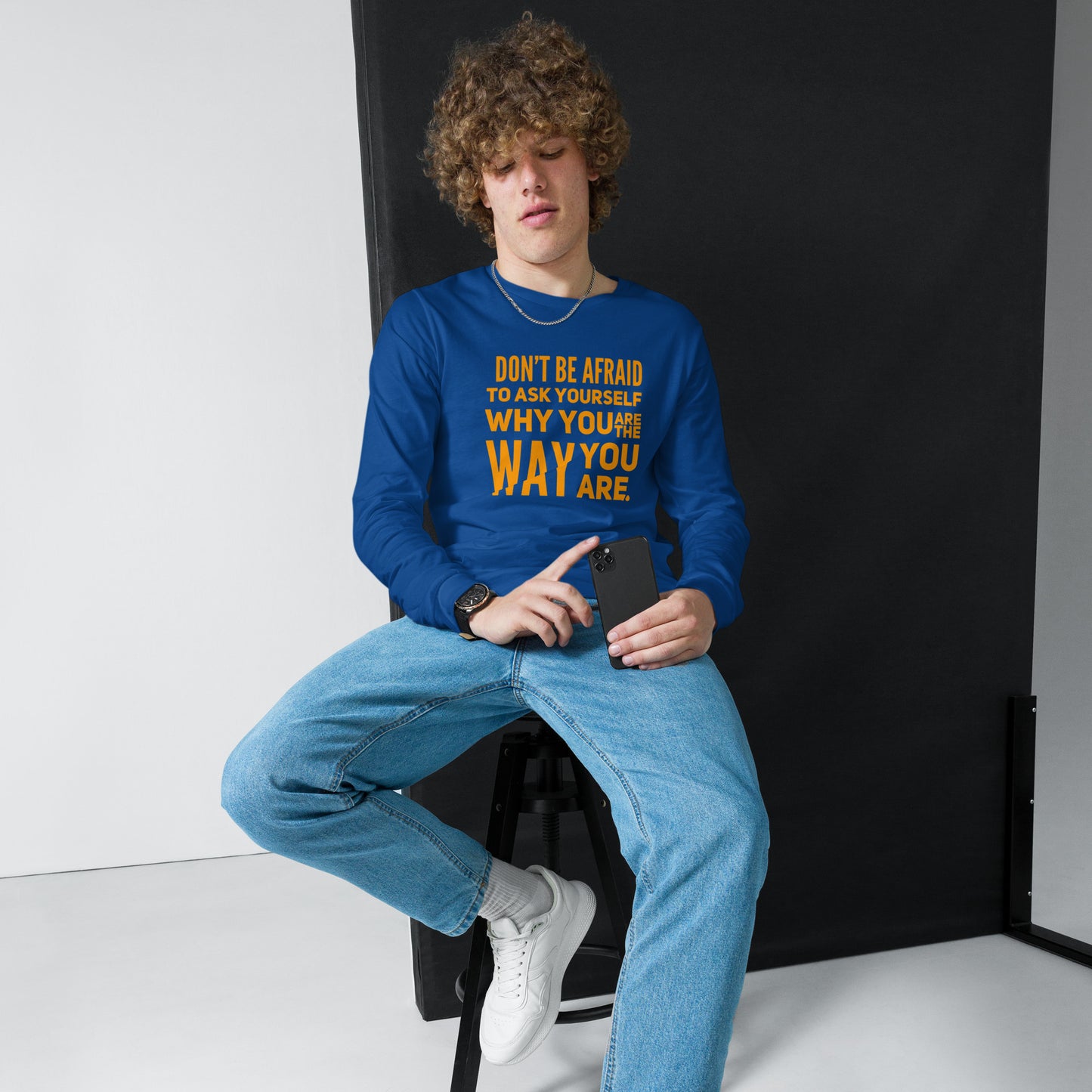 Ask Yourself #2 Unisex Long Sleeve Tee