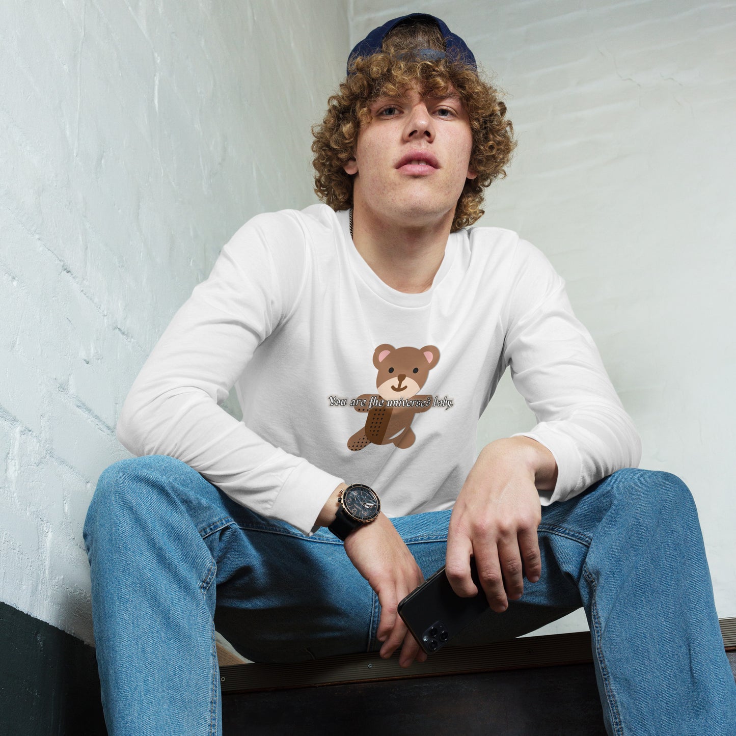 Teddy Unisex Long Sleeve Tee