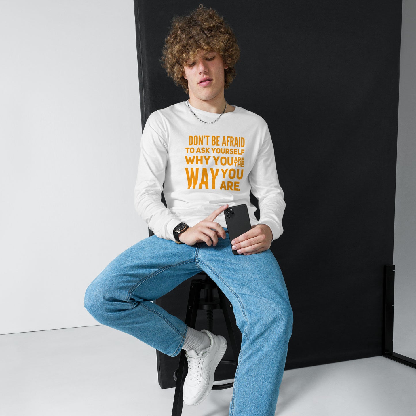 Ask Yourself #2 Unisex Long Sleeve Tee