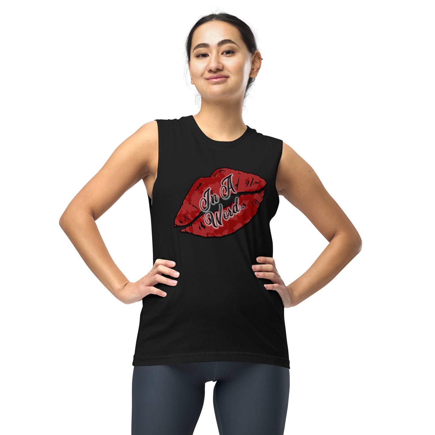 In A Word (Logo) Unisex Muscle Shirt