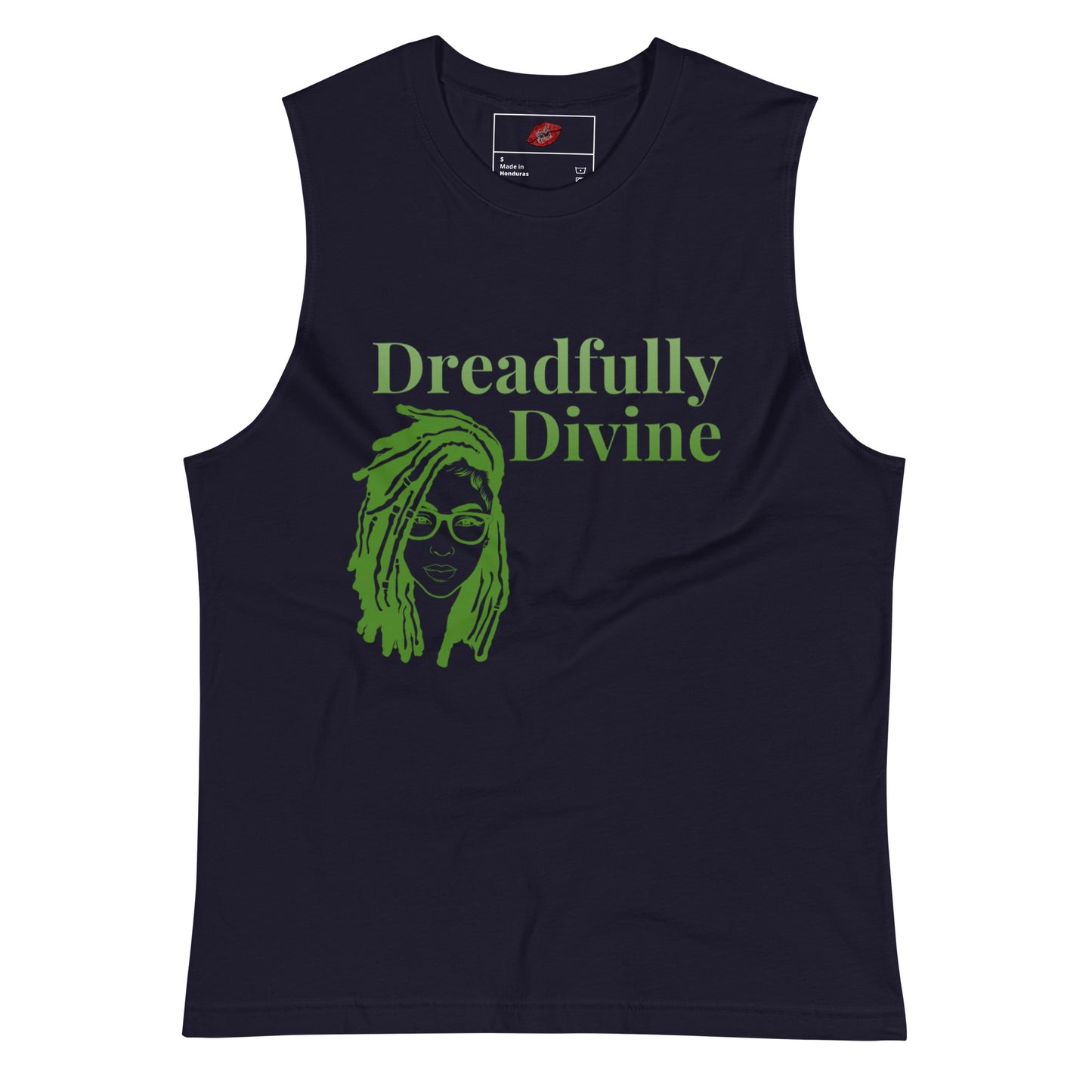 DD Woman (Green) Unisex Muscle Shirt