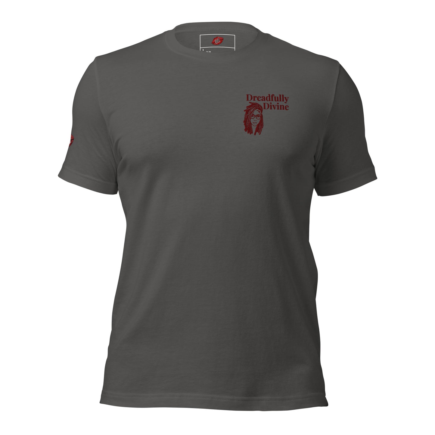 DD Woman (Maroon) Embroidered Unisex Staple T-shirt