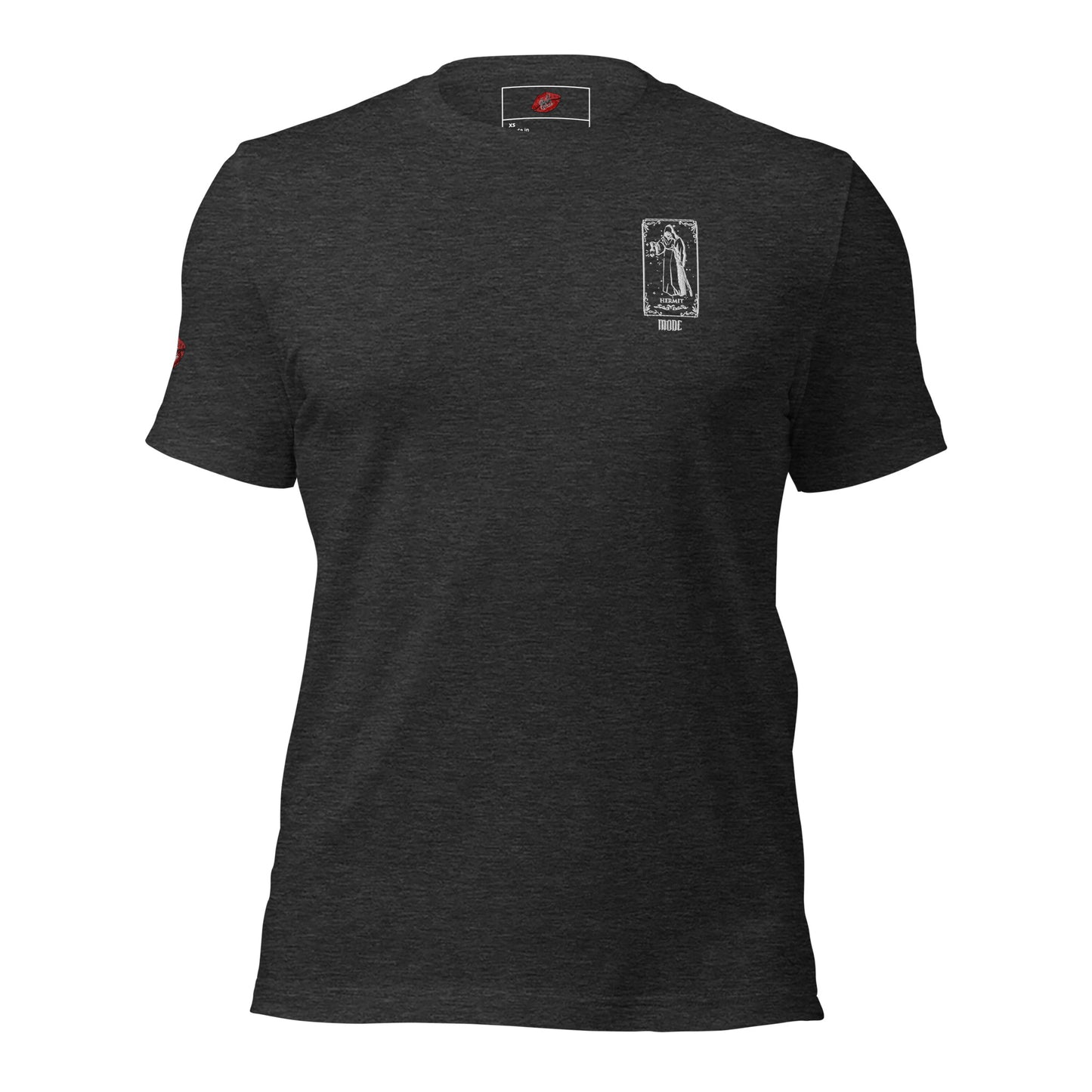 Hermit (White) Unisex Staple T-shirt