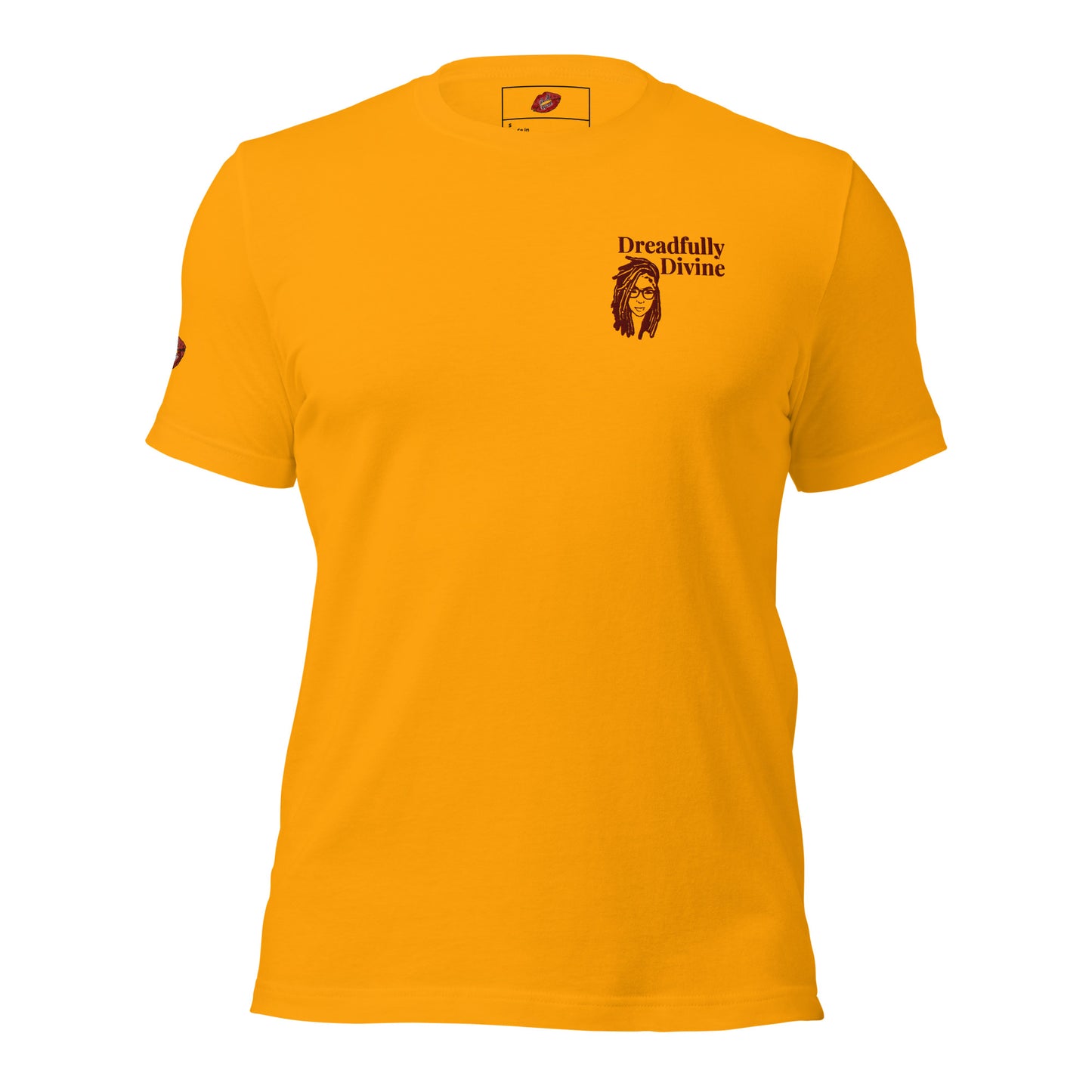 DD Woman (Maroon) Embroidered Unisex Staple T-shirt