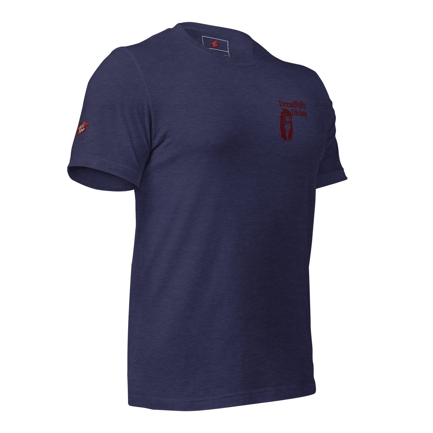 DD Woman (Maroon) Embroidered Unisex Staple T-shirt
