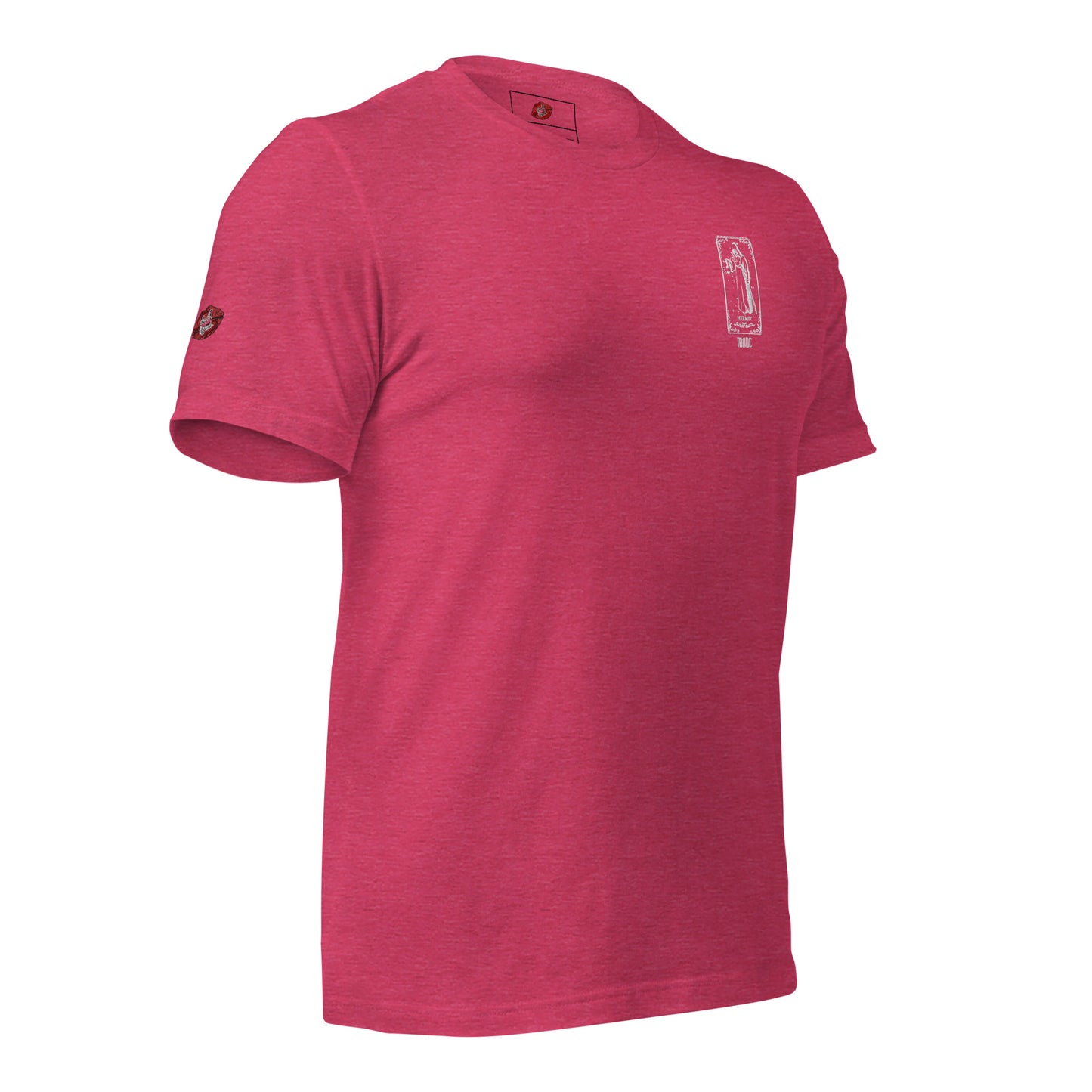 Hermit (White) Unisex Staple T-shirt