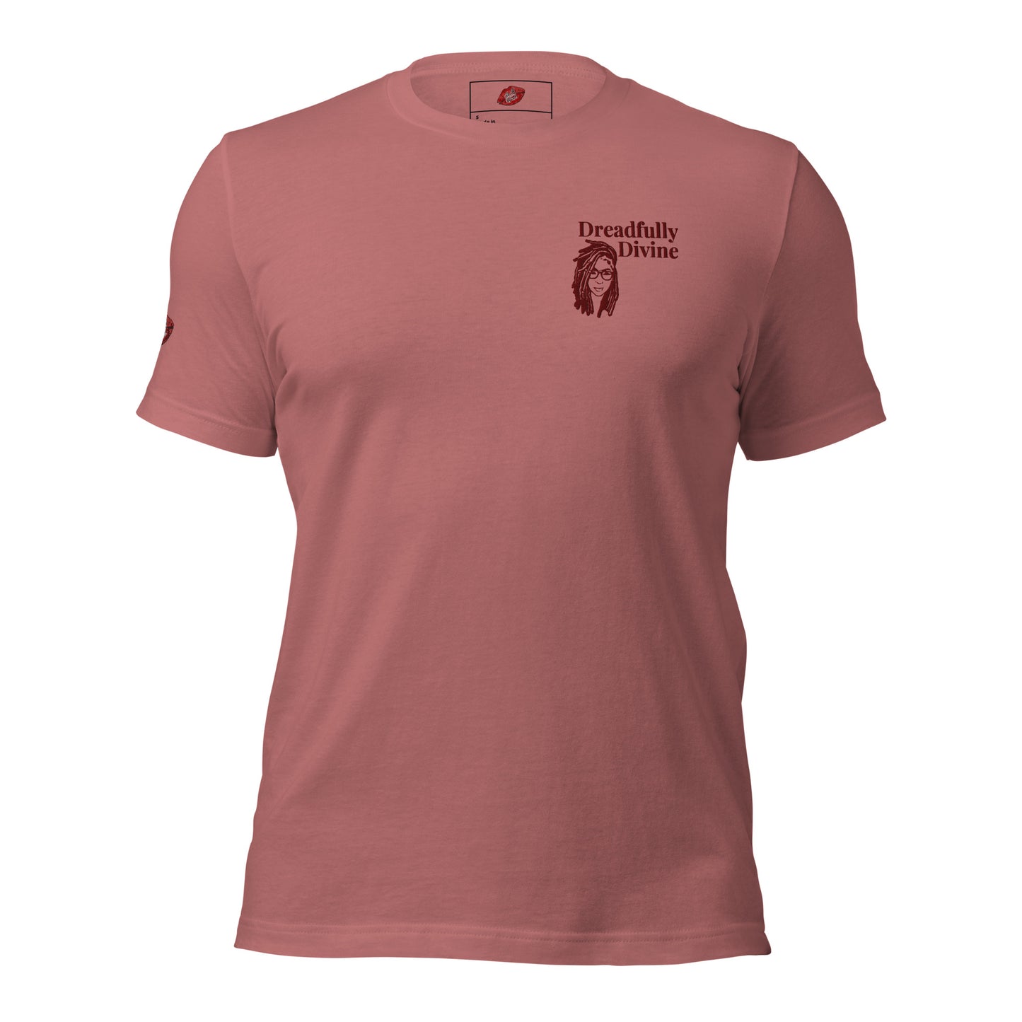 DD Woman (Maroon) Embroidered Unisex Staple T-shirt