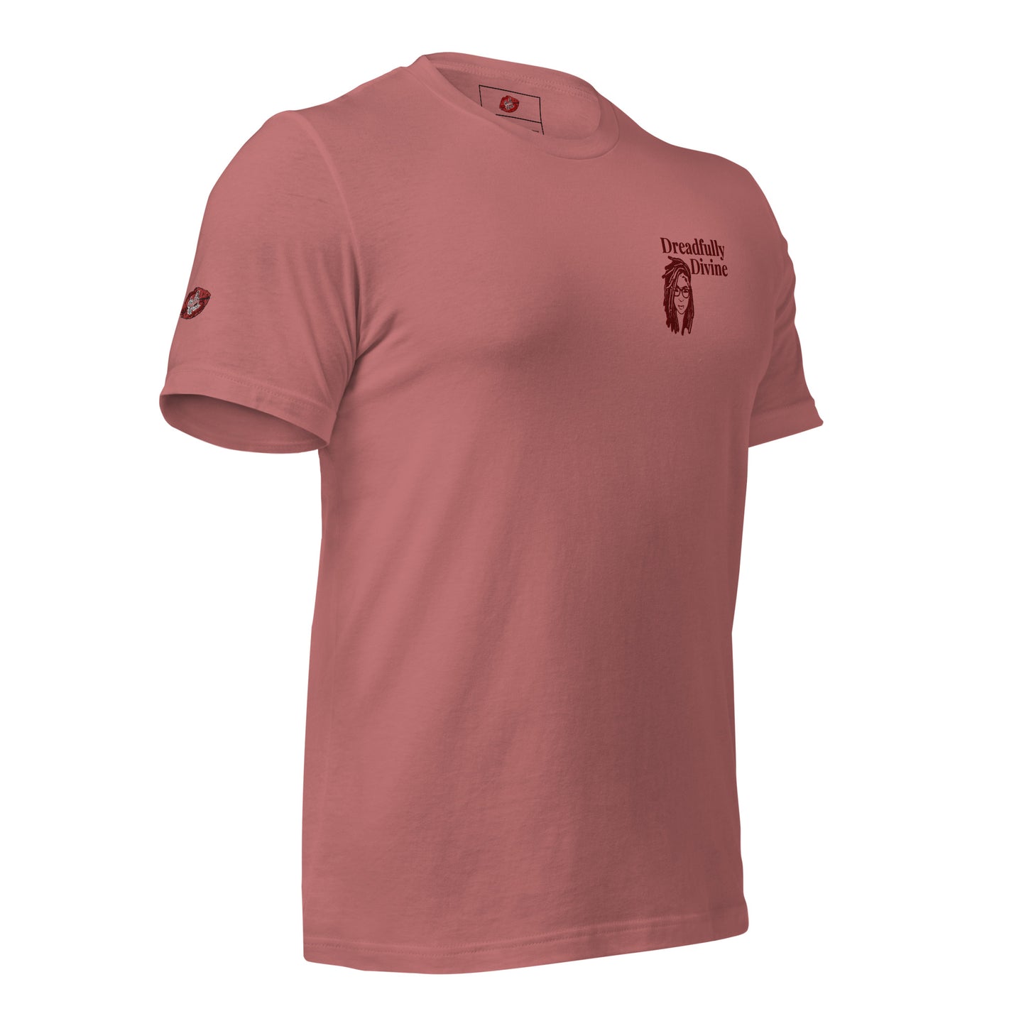 DD Woman (Maroon) Embroidered Unisex Staple T-shirt