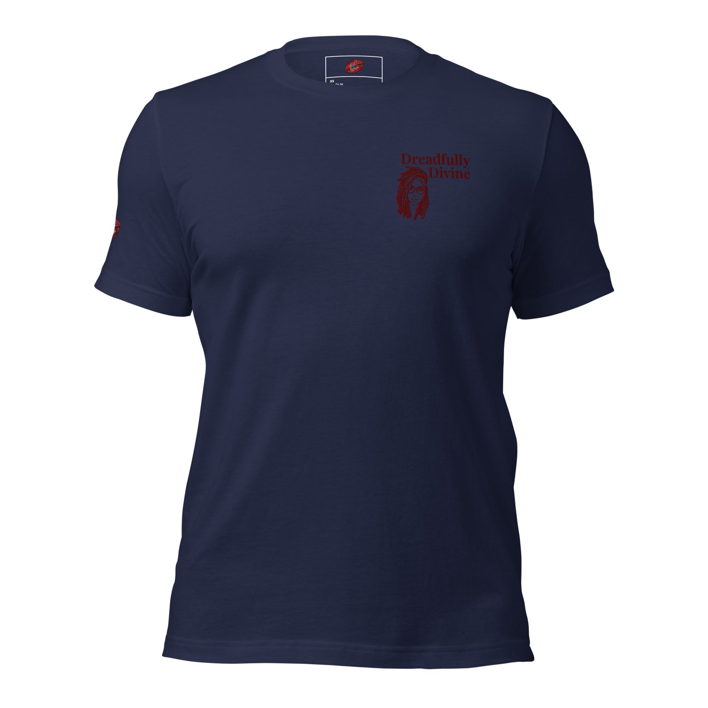 DD Woman (Maroon) Embroidered Unisex Staple T-shirt