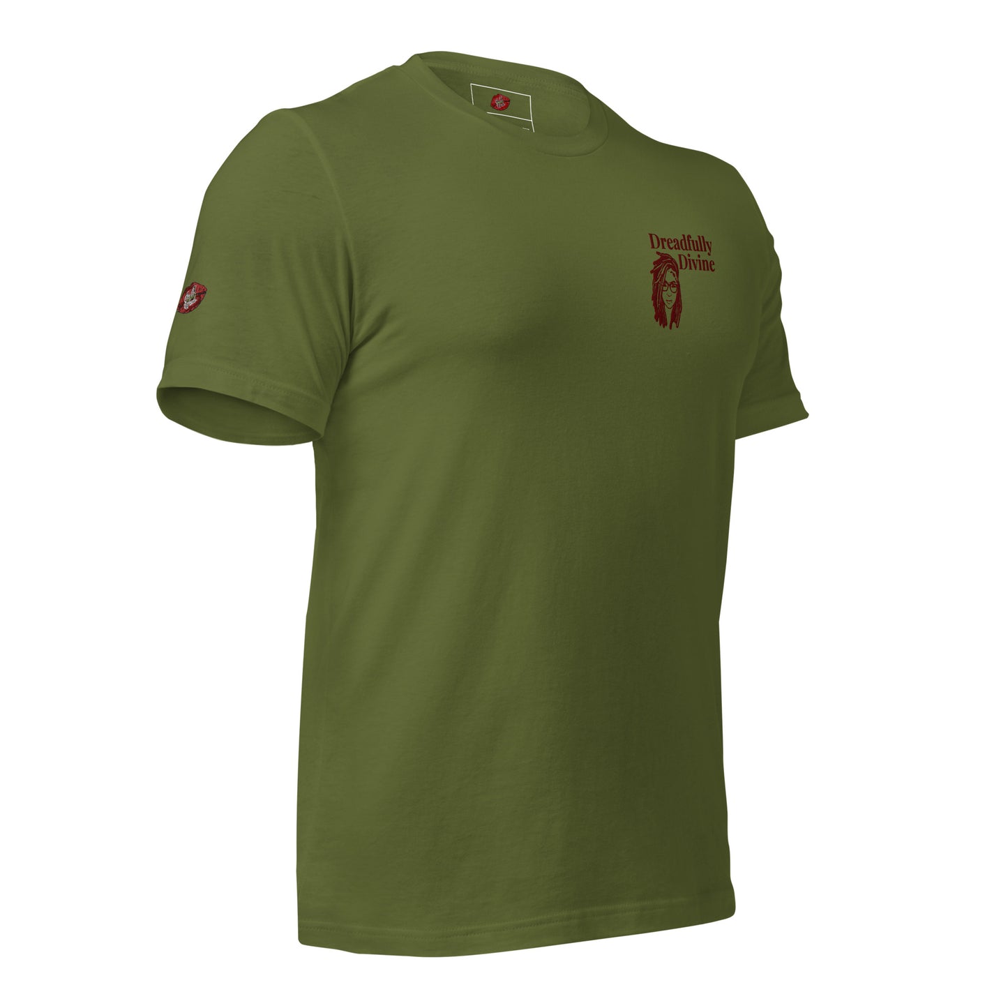 DD Woman (Maroon) Embroidered Unisex Staple T-shirt