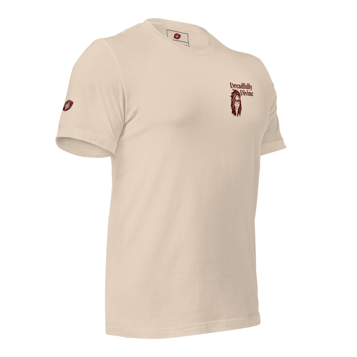 DD Woman (Maroon) Embroidered Unisex Staple T-shirt