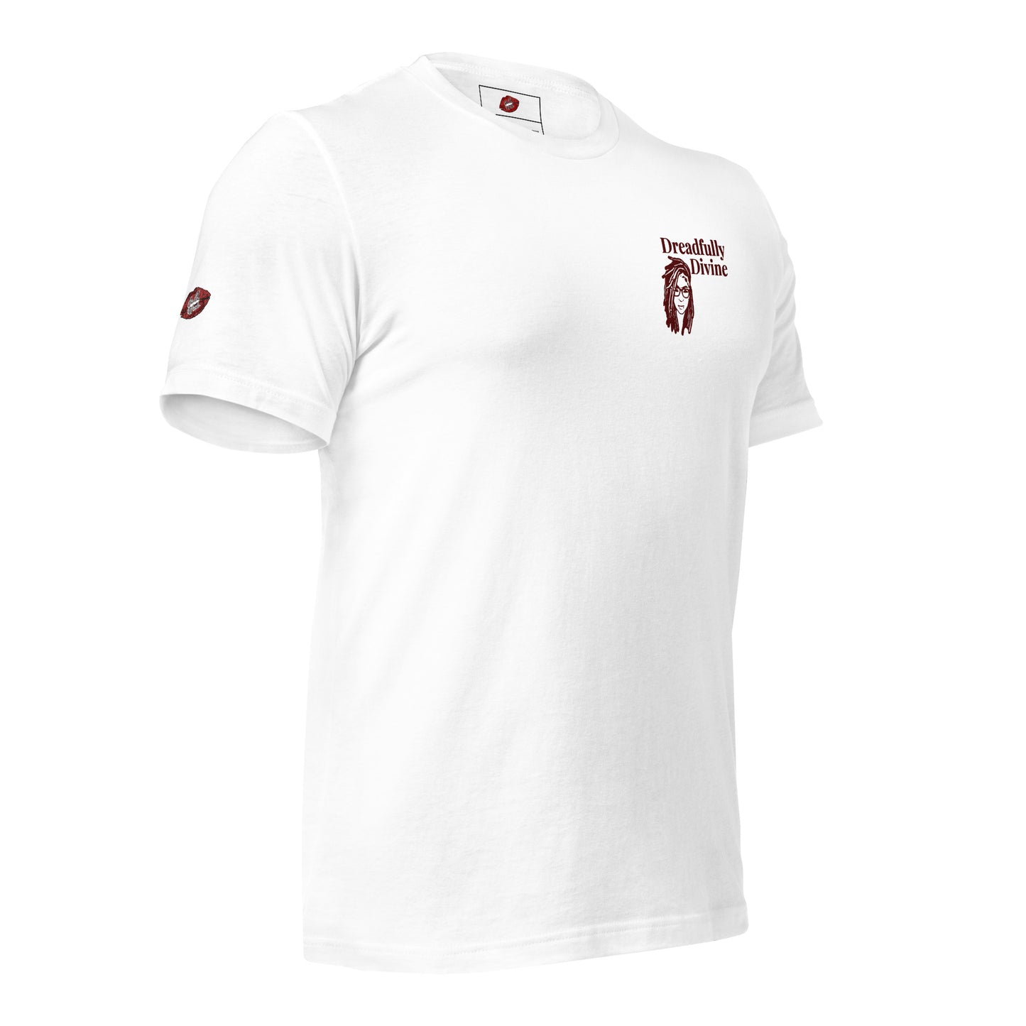 DD Woman (Maroon) Embroidered Unisex Staple T-shirt
