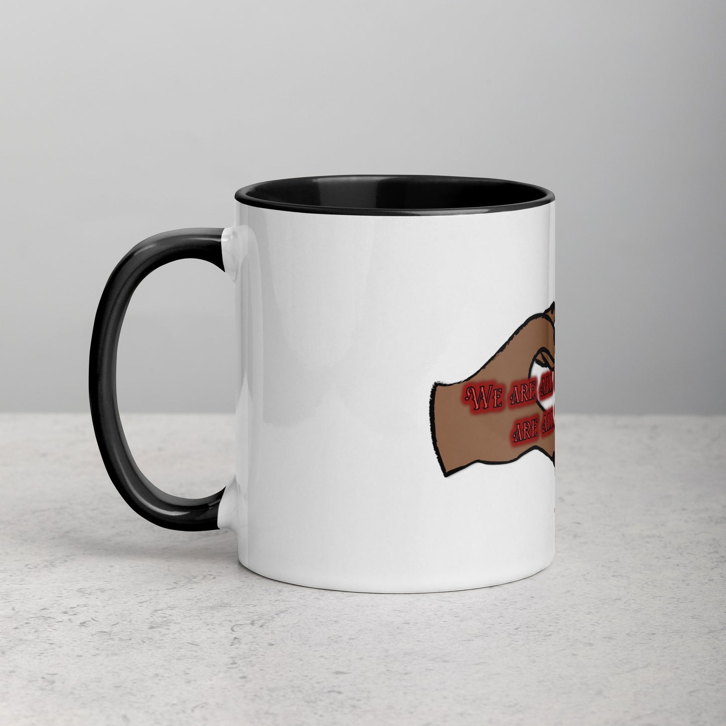Unique Mug With Color Inside