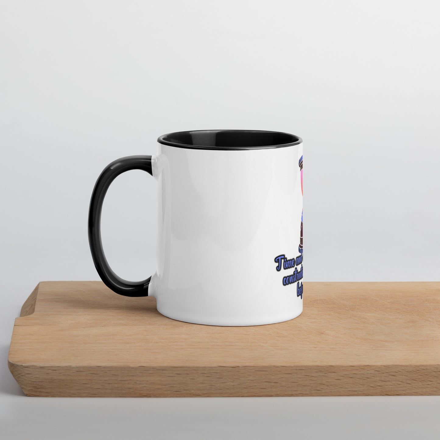Hourglass Mug With Color Inside