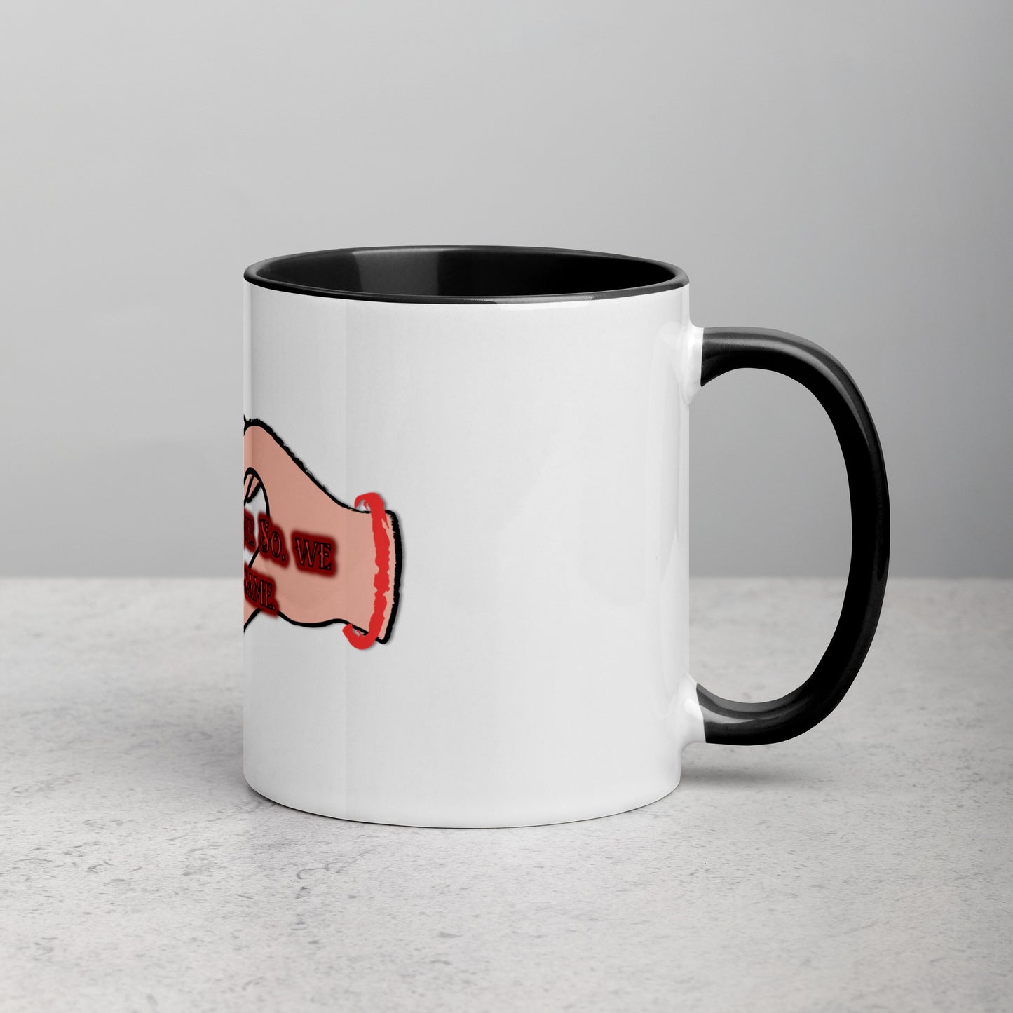 Unique Mug With Color Inside