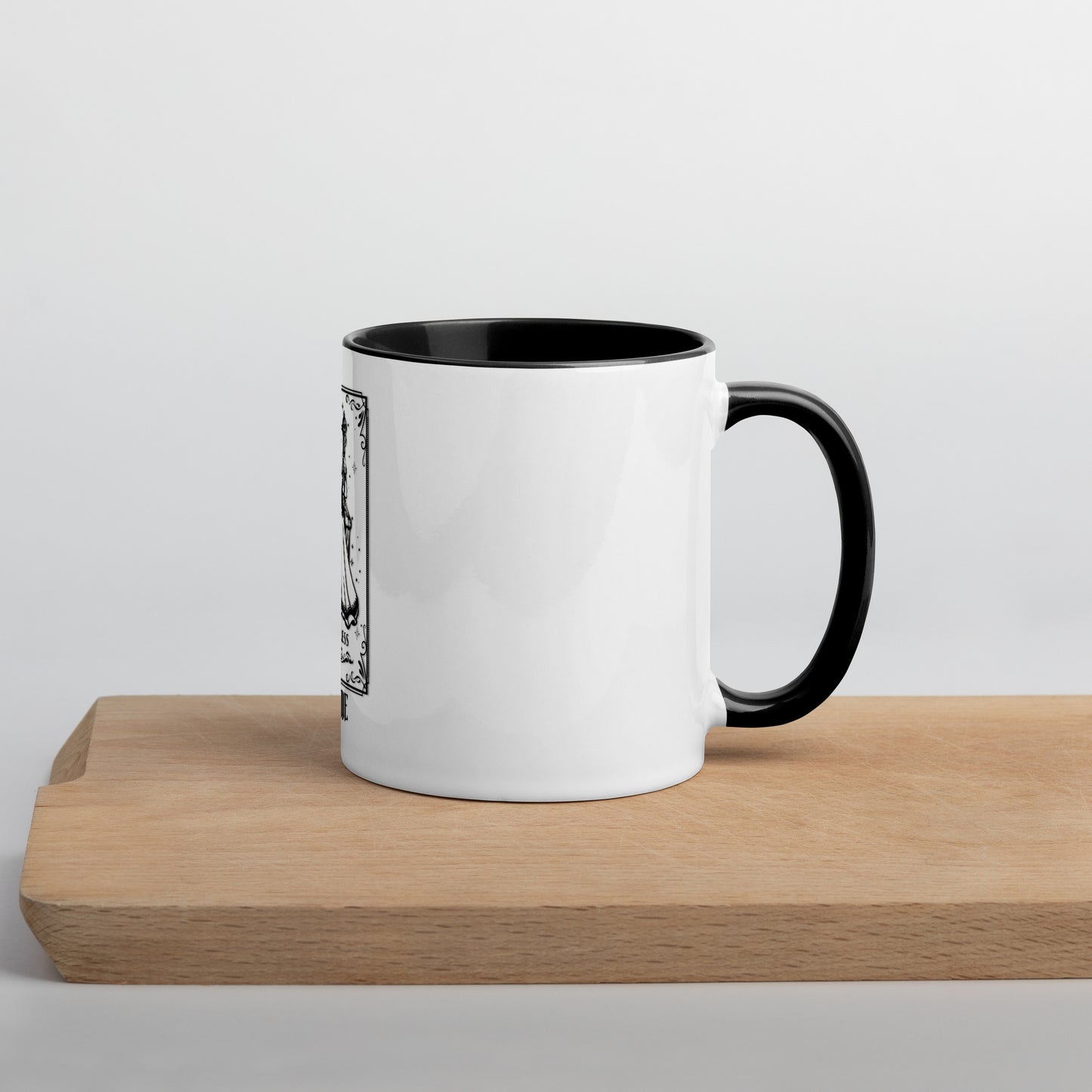 Empress (Black) Mug With Color Inside