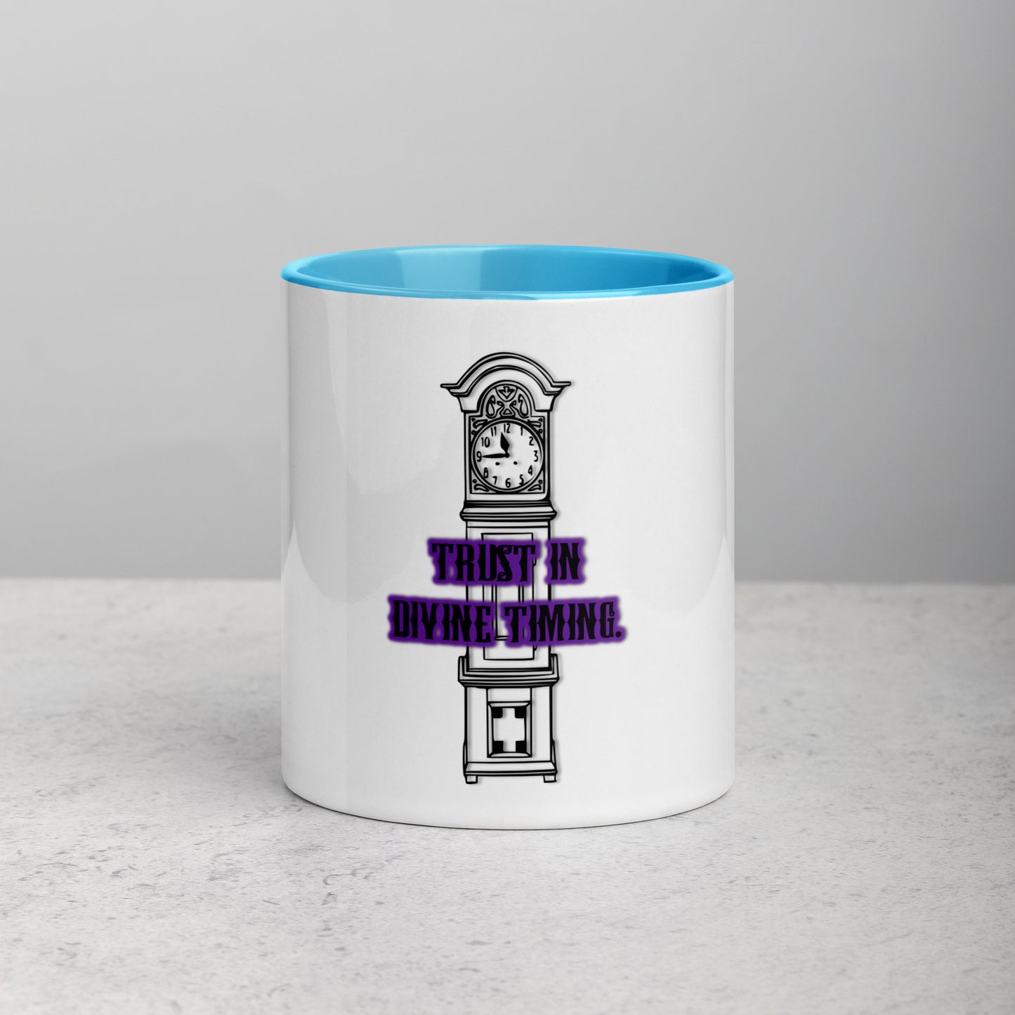 Time #2 Mug With Color Inside