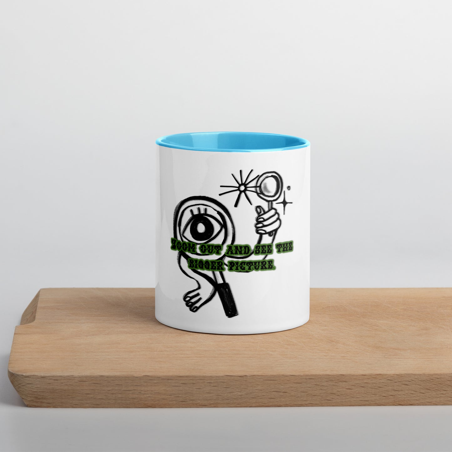 Different Lens Mug With Color Inside