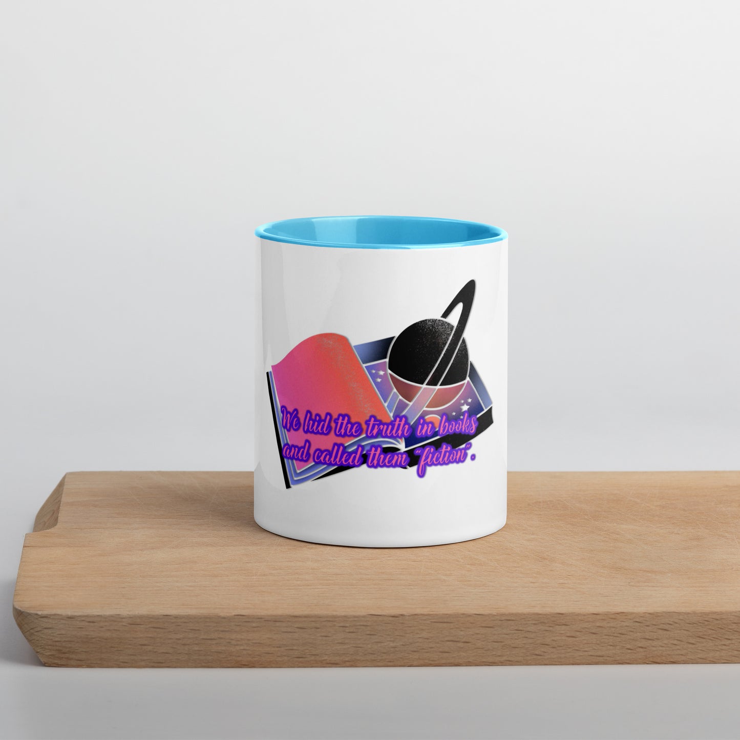 Fiction Mug With Color Inside